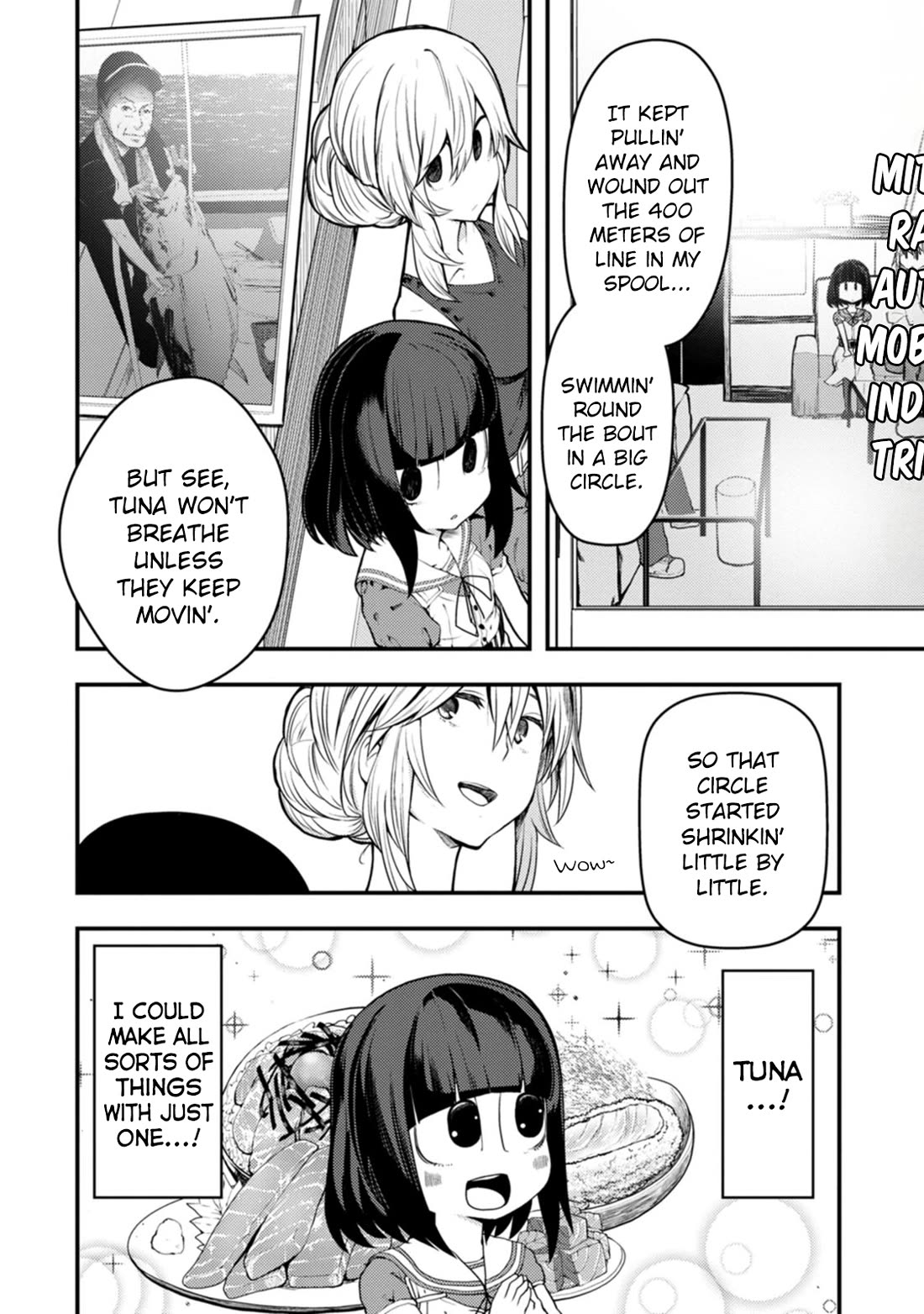 Kawasemi's Fishing and Cooking chapter 18 page 4