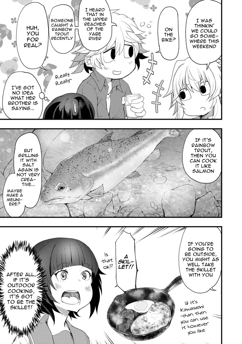 Kawasemi's Fishing and Cooking chapter 2 page 31