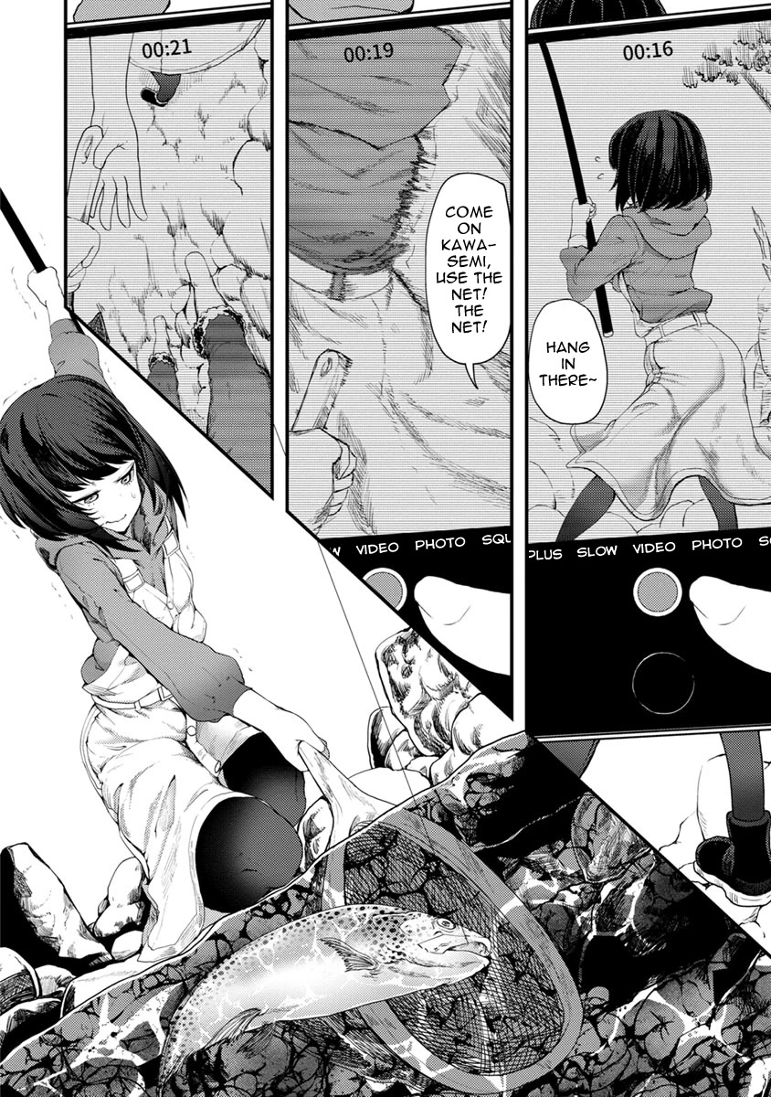 Kawasemi's Fishing and Cooking chapter 3 page 18