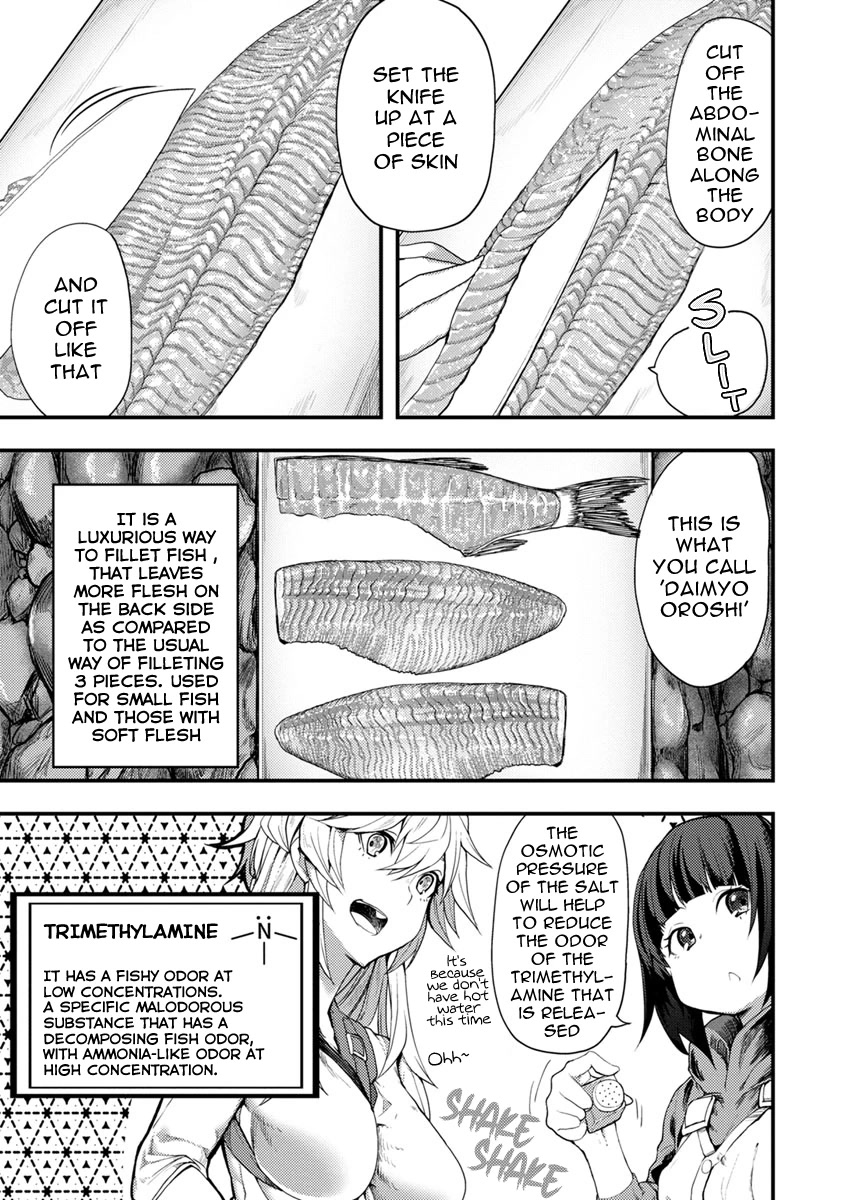 Kawasemi's Fishing and Cooking chapter 3 page 23