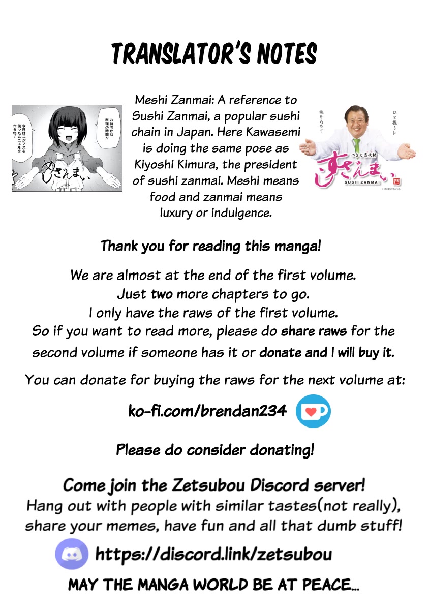 Kawasemi's Fishing and Cooking chapter 3 page 35