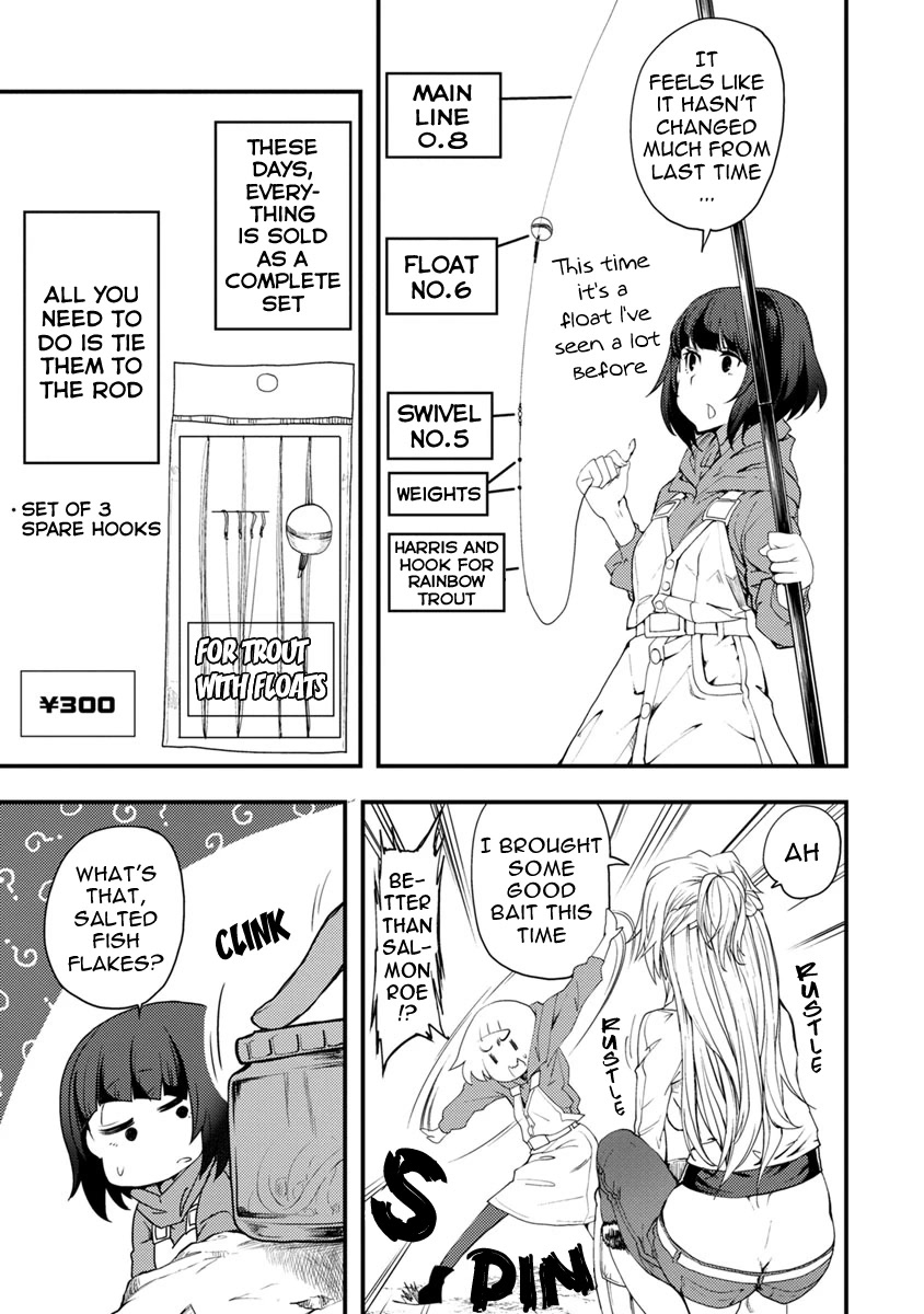 Kawasemi's Fishing and Cooking chapter 3 page 5