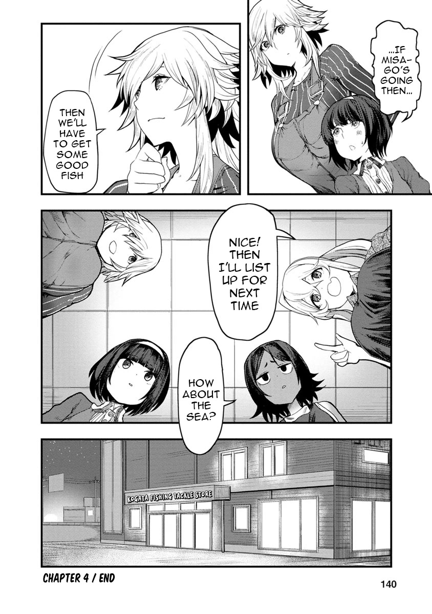 Kawasemi's Fishing and Cooking chapter 4 page 32