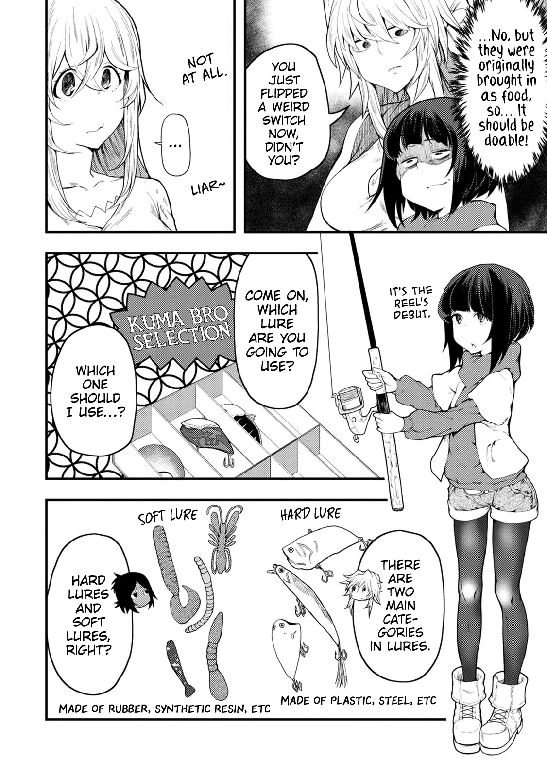 Kawasemi's Fishing and Cooking chapter 6 page 14