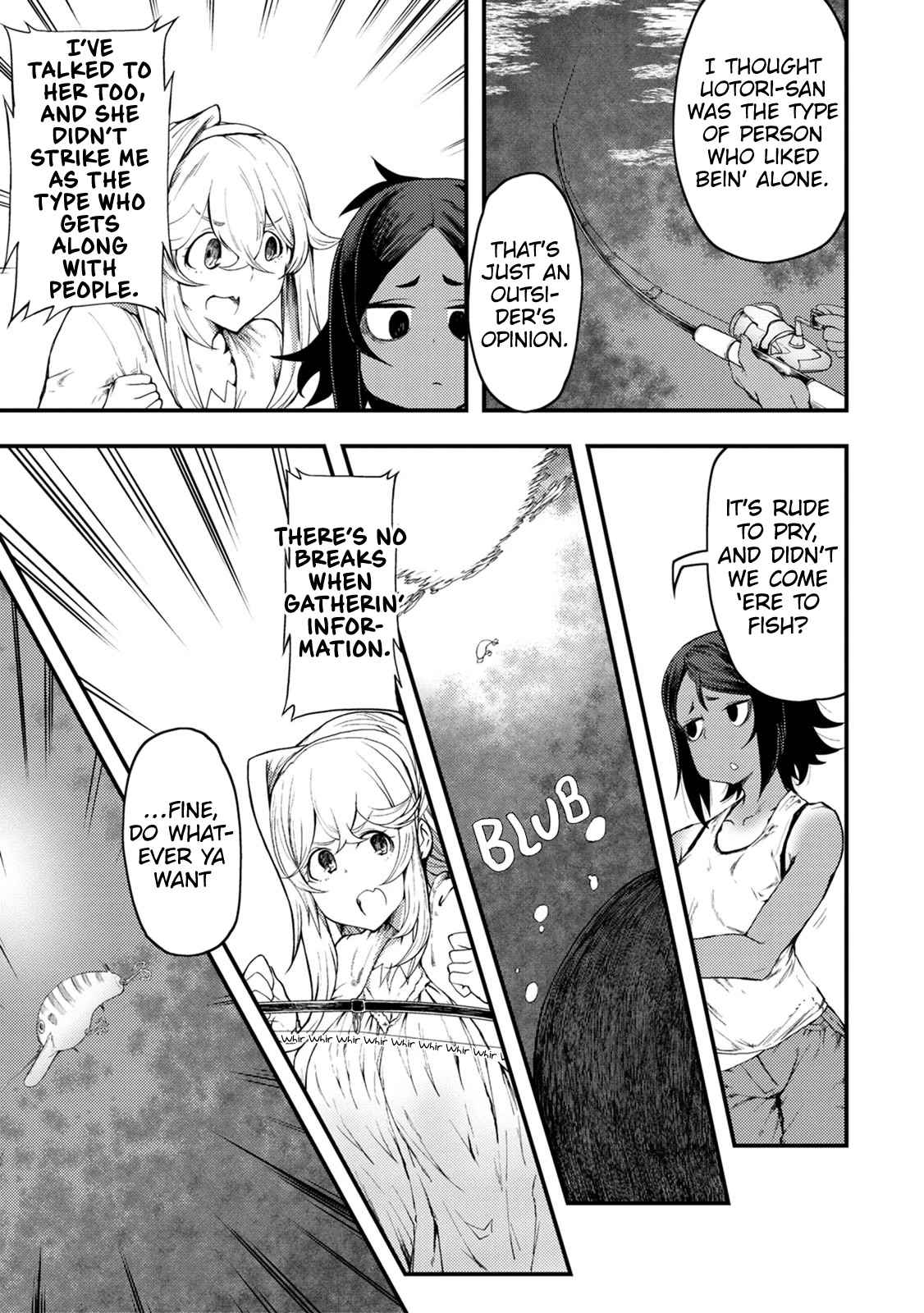 Kawasemi's Fishing and Cooking chapter 6 page 19