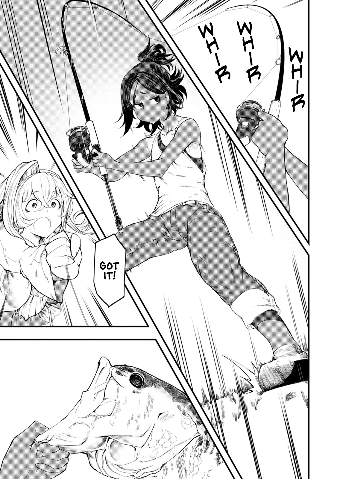 Kawasemi's Fishing and Cooking chapter 6 page 21