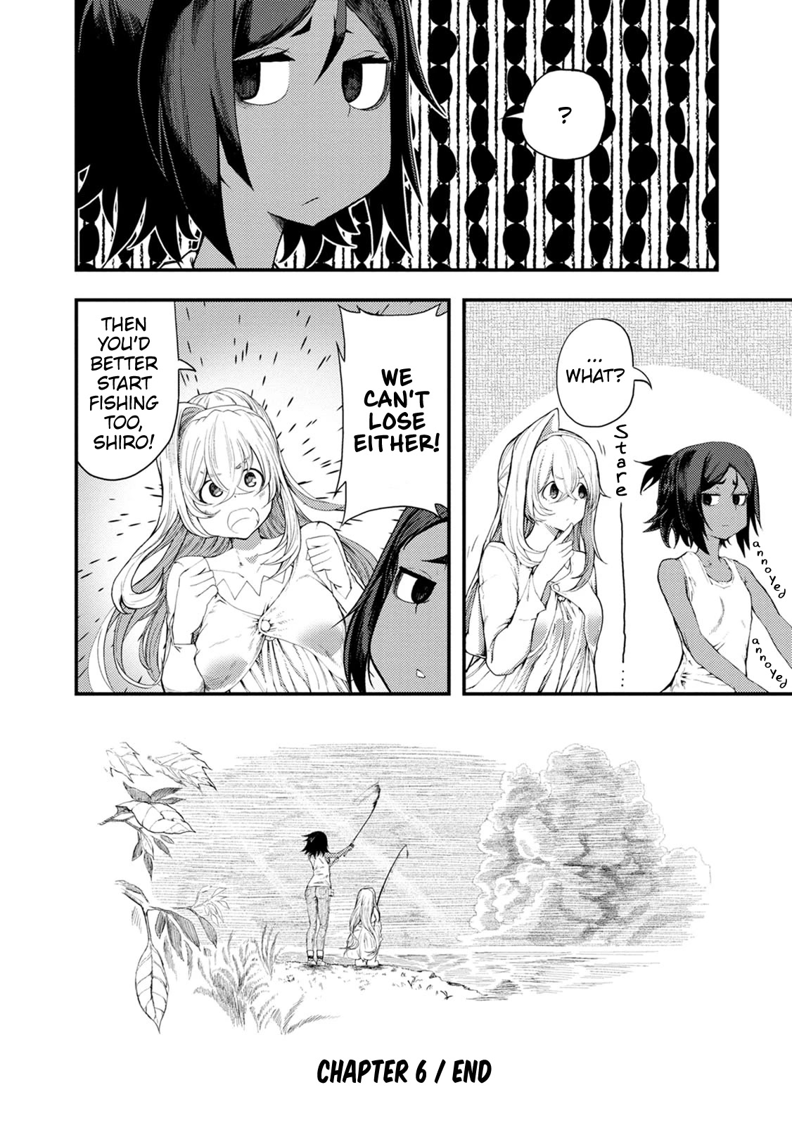 Kawasemi's Fishing and Cooking chapter 6 page 34