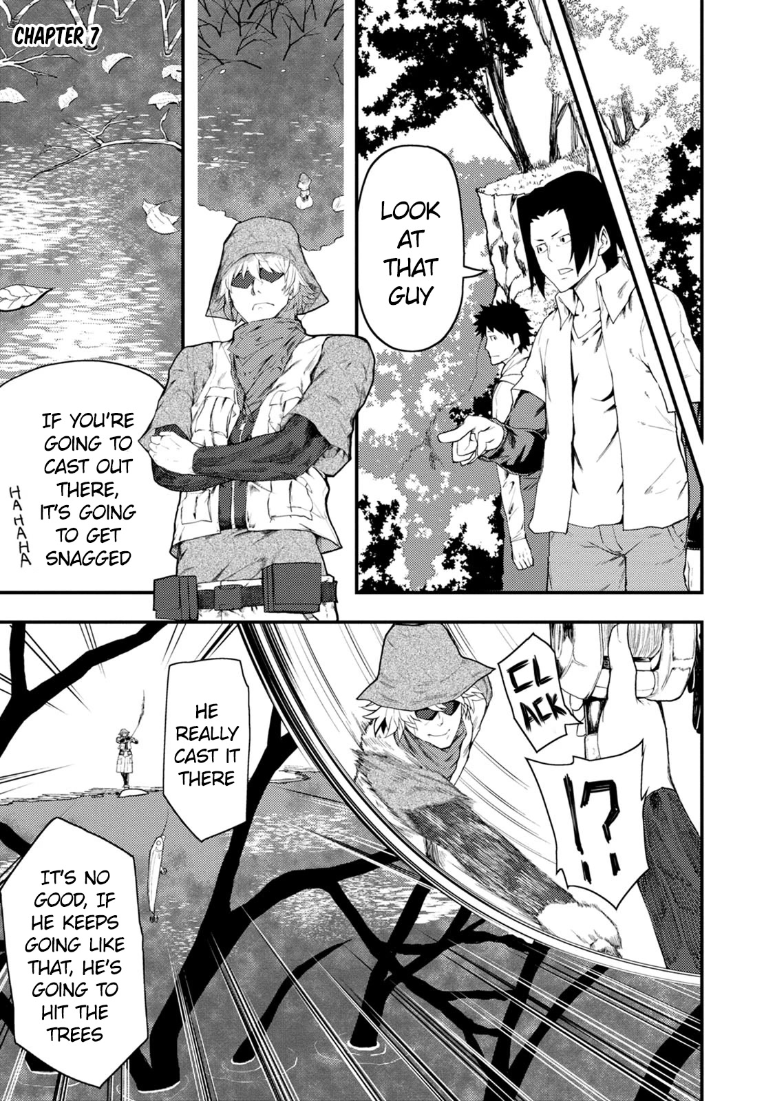 Kawasemi's Fishing and Cooking chapter 7 page 1