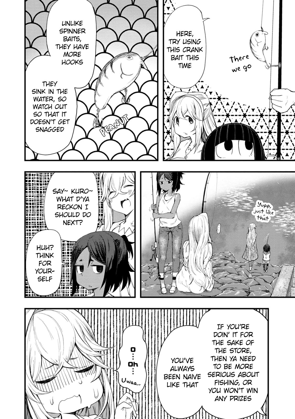 Kawasemi's Fishing and Cooking chapter 7 page 12