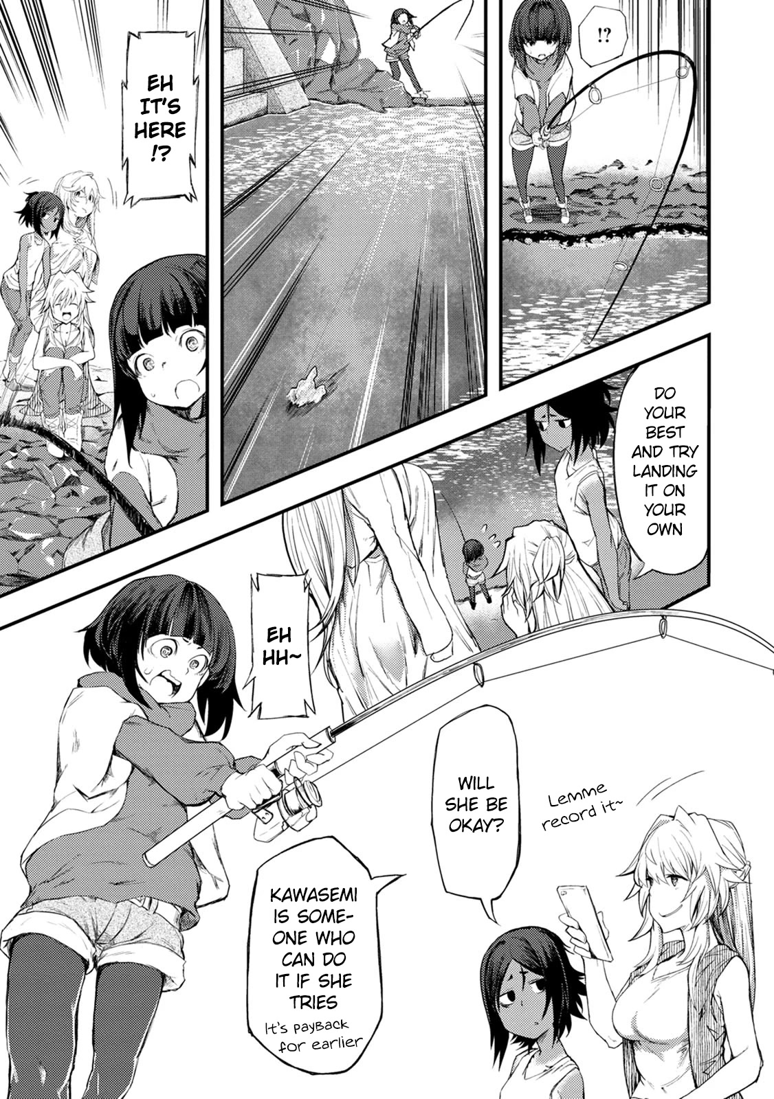 Kawasemi's Fishing and Cooking chapter 7 page 15