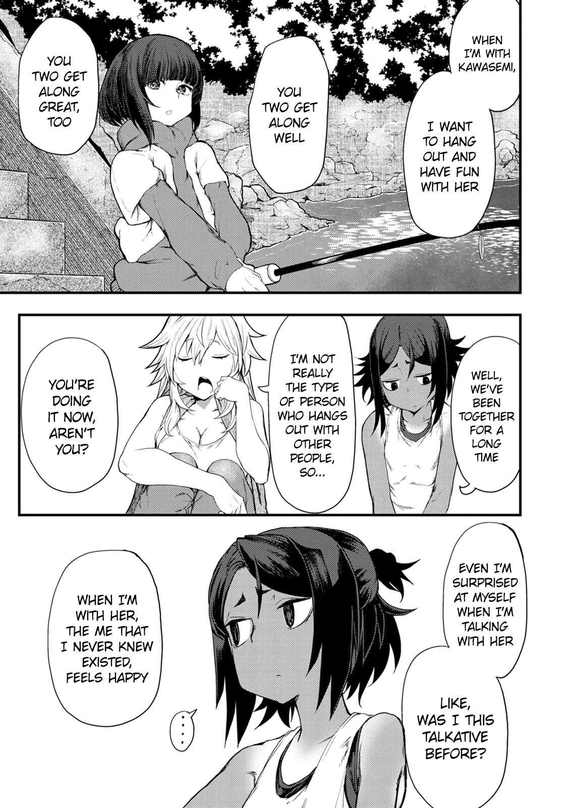 Kawasemi's Fishing and Cooking chapter 7 page 19