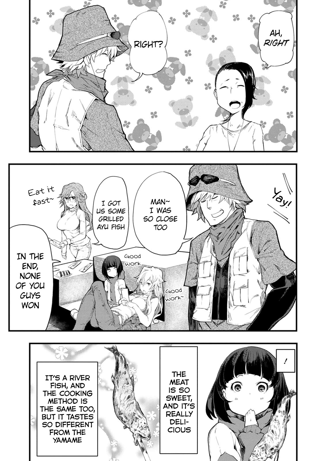 Kawasemi's Fishing and Cooking chapter 7 page 23