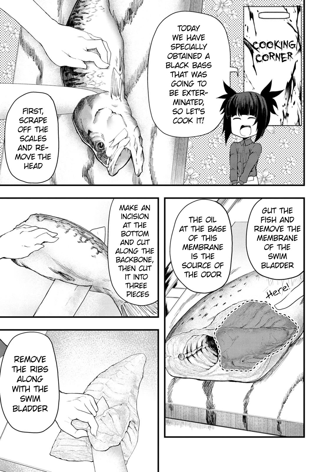 Kawasemi's Fishing and Cooking chapter 7 page 29