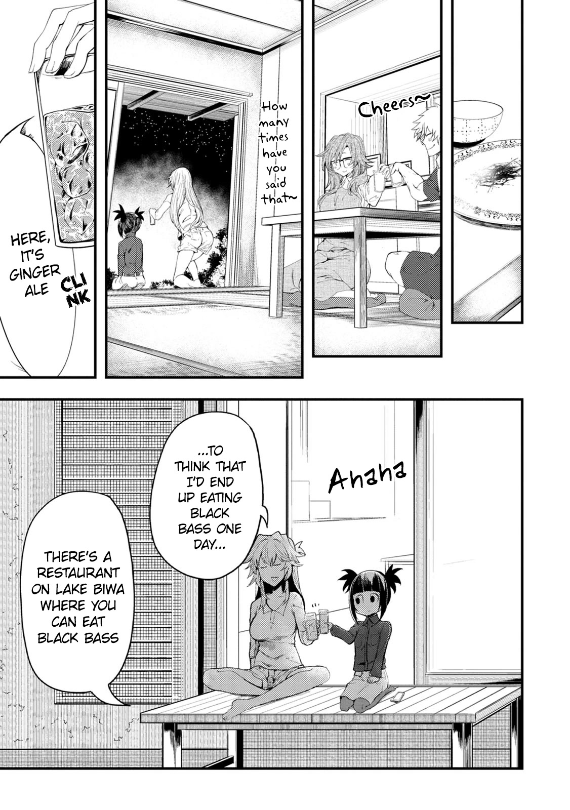 Kawasemi's Fishing and Cooking chapter 7 page 31