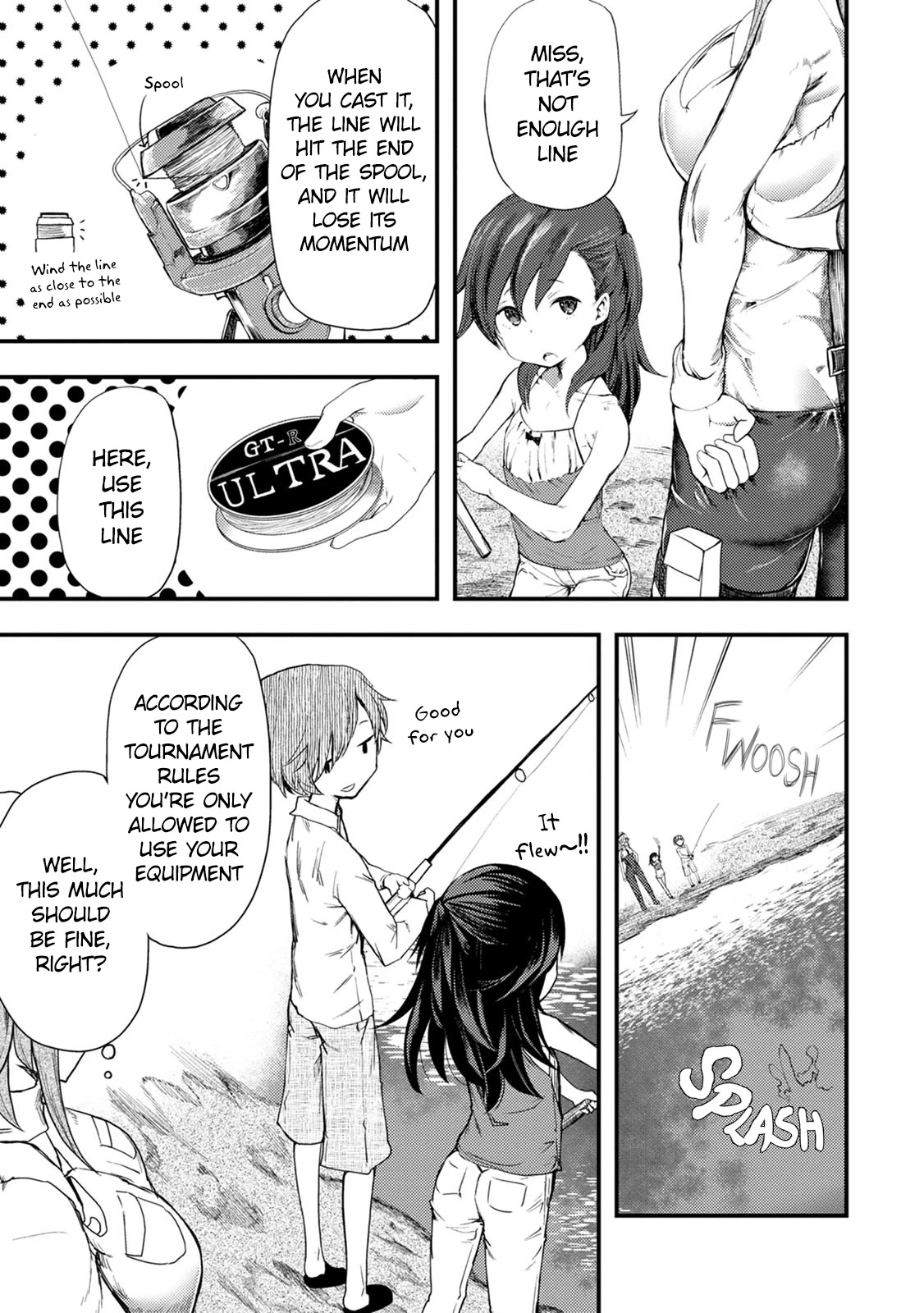 Kawasemi's Fishing and Cooking chapter 7 page 9