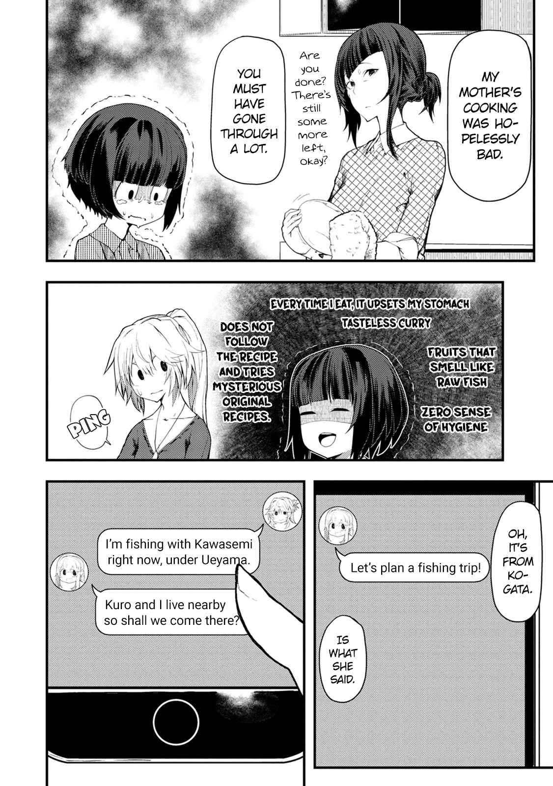 Kawasemi's Fishing and Cooking chapter 8 page 18