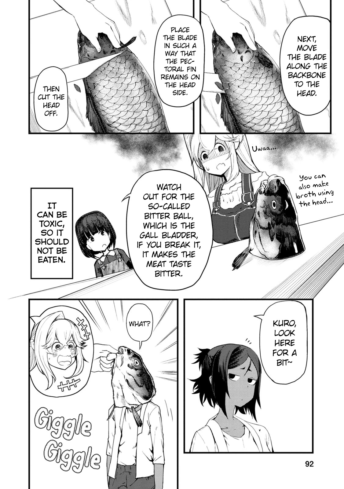 Kawasemi's Fishing and Cooking chapter 8 page 24