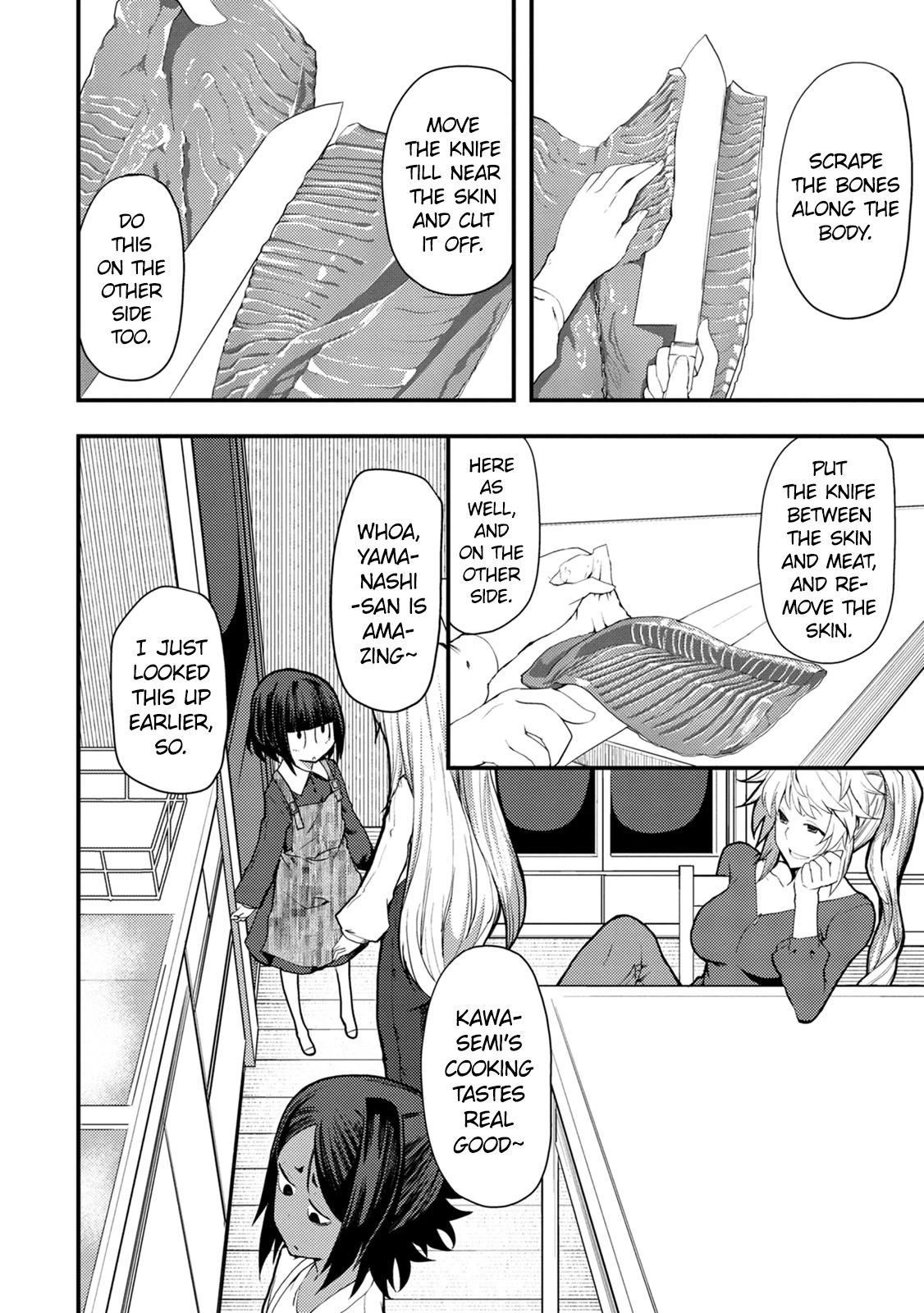 Kawasemi's Fishing and Cooking chapter 8 page 26