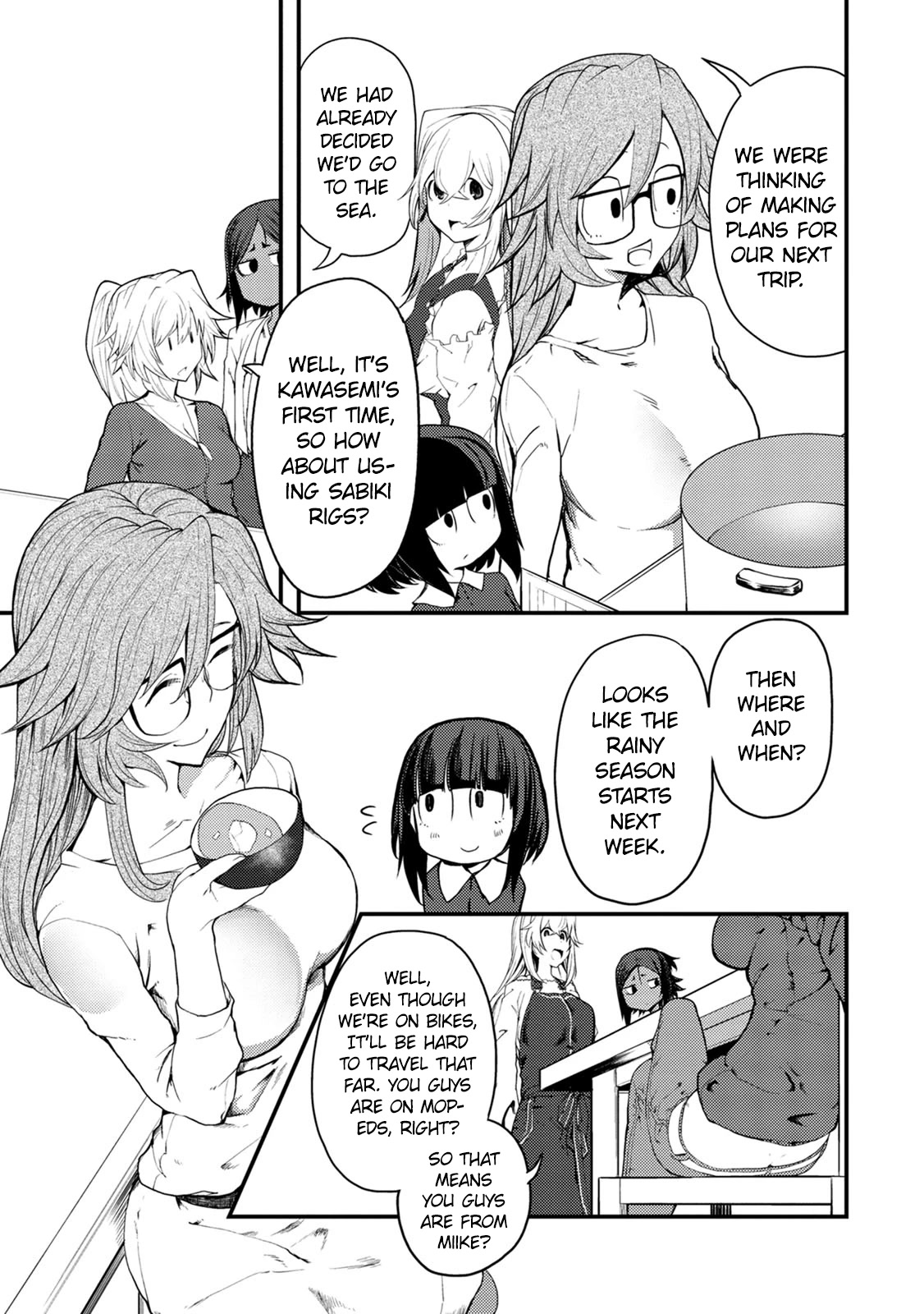 Kawasemi's Fishing and Cooking chapter 8 page 29