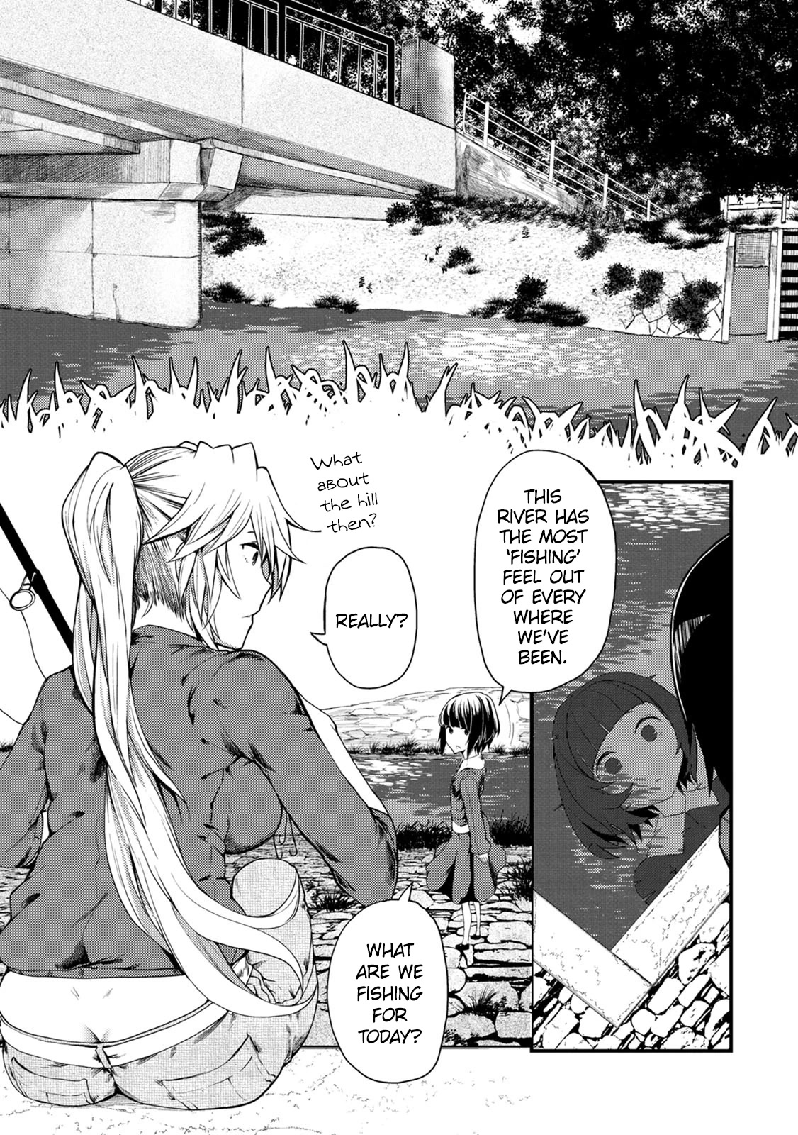 Kawasemi's Fishing and Cooking chapter 8 page 3