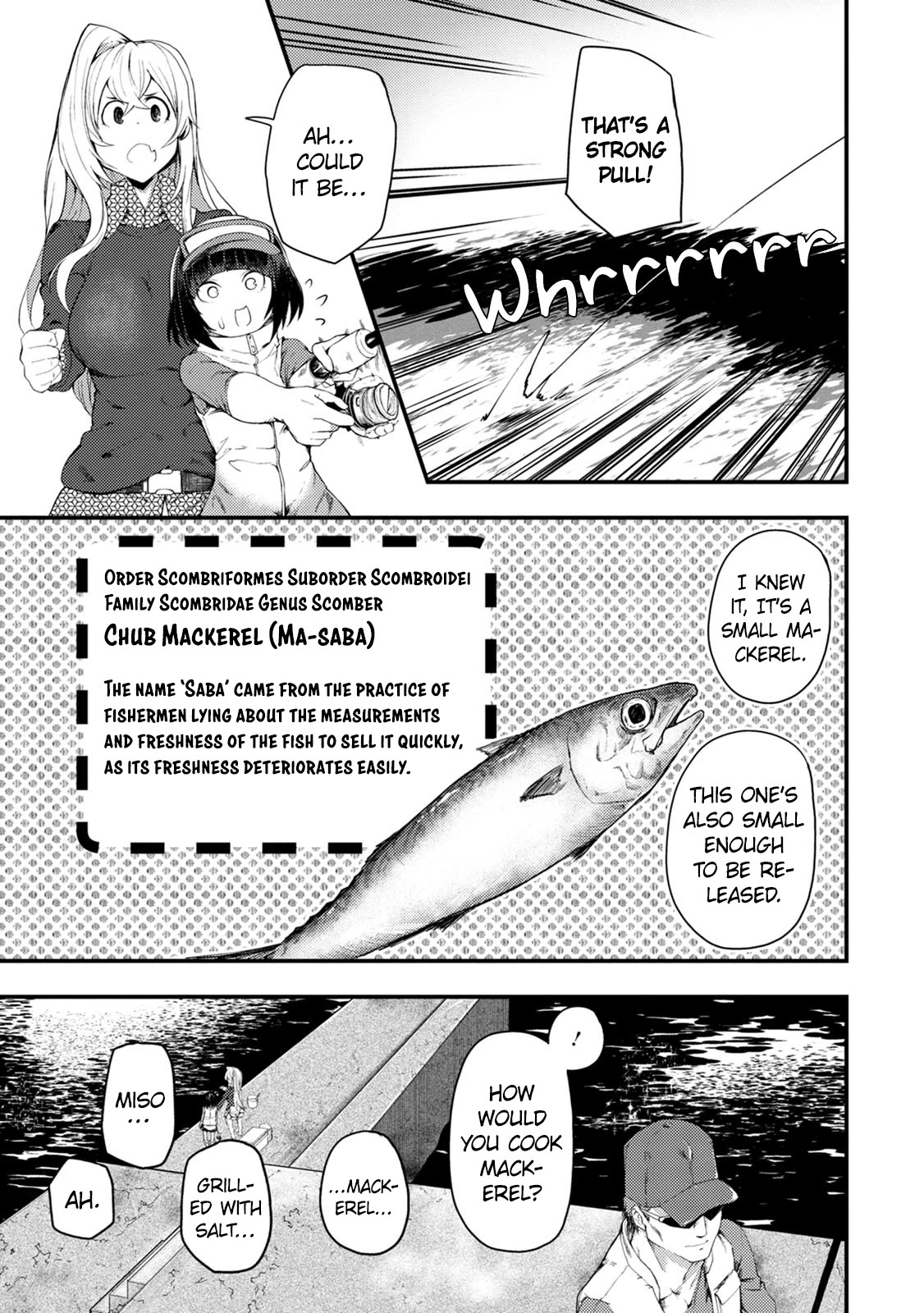 Kawasemi's Fishing and Cooking chapter 9 page 17