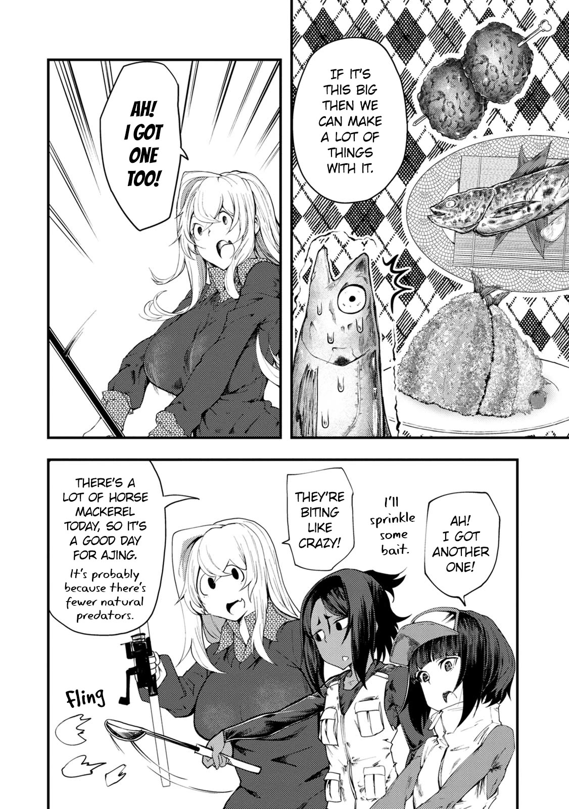 Kawasemi's Fishing and Cooking chapter 9 page 22