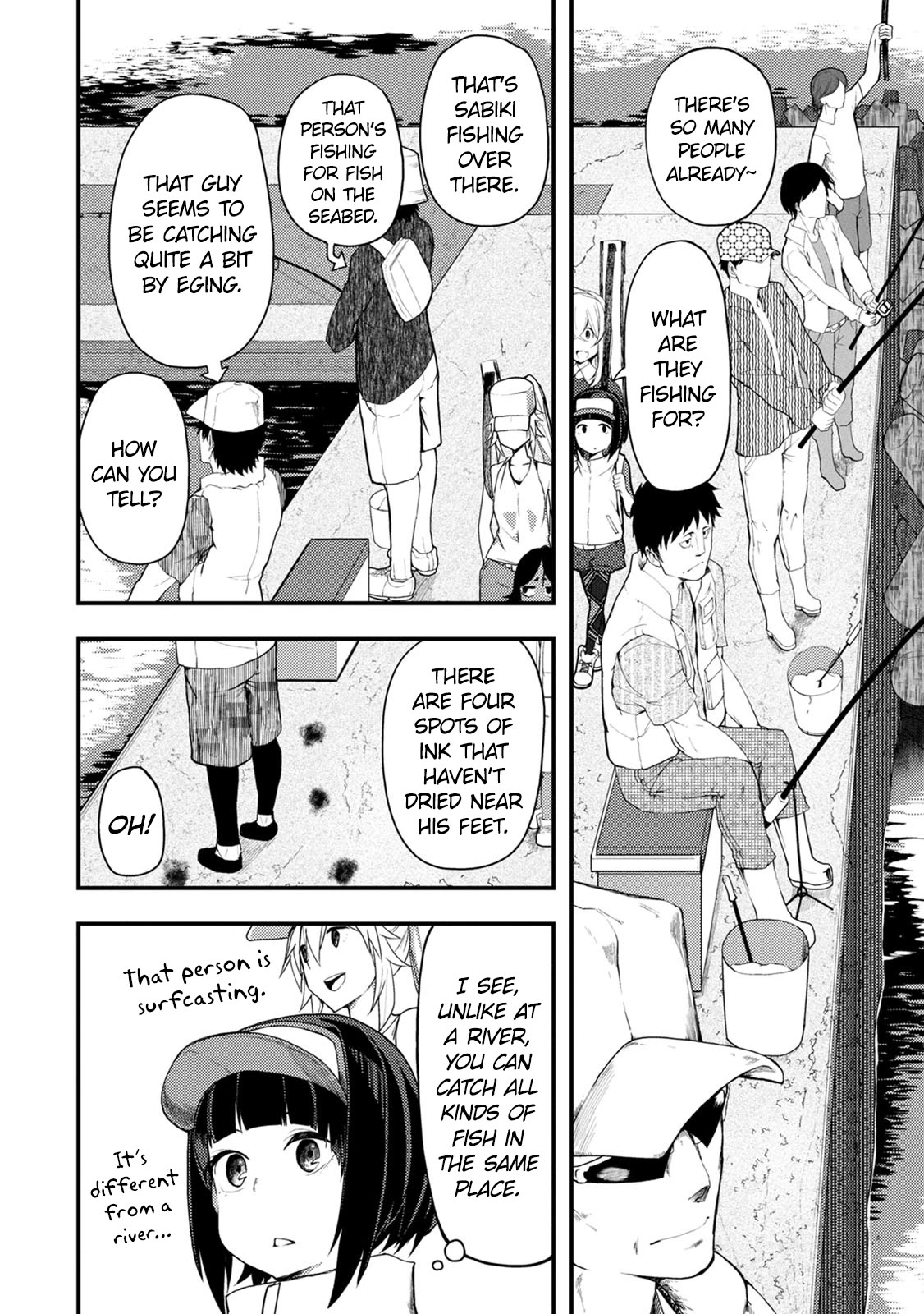 Kawasemi's Fishing and Cooking chapter 9 page 4