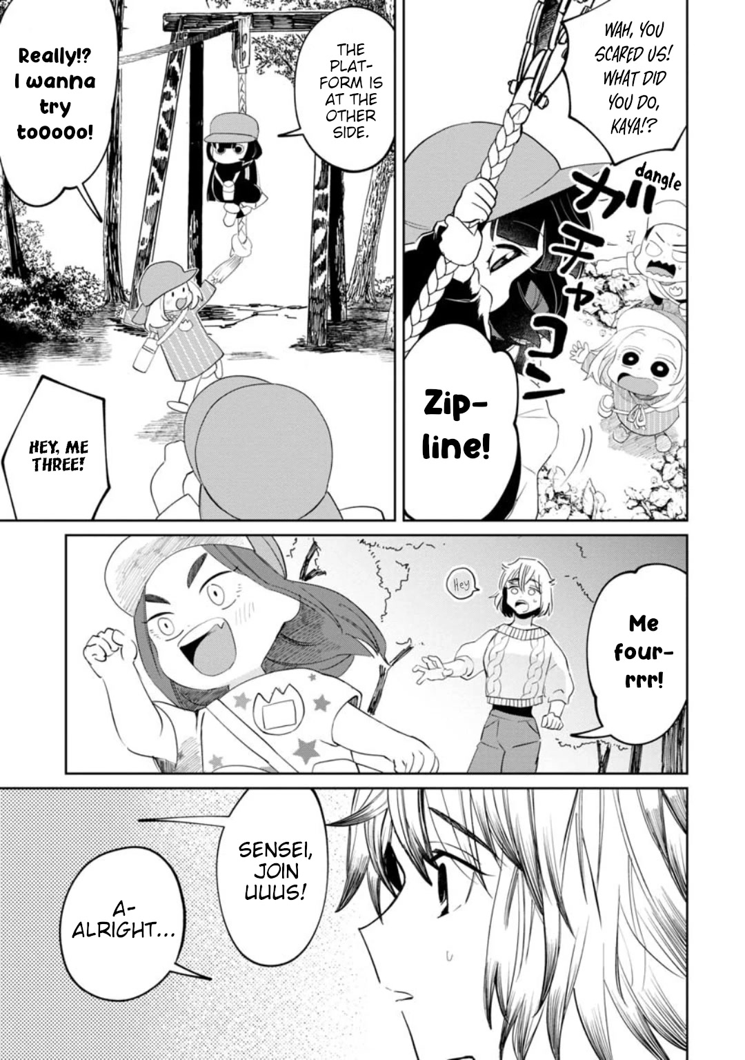 Kaya-chan isn't scary chapter 16 page 19