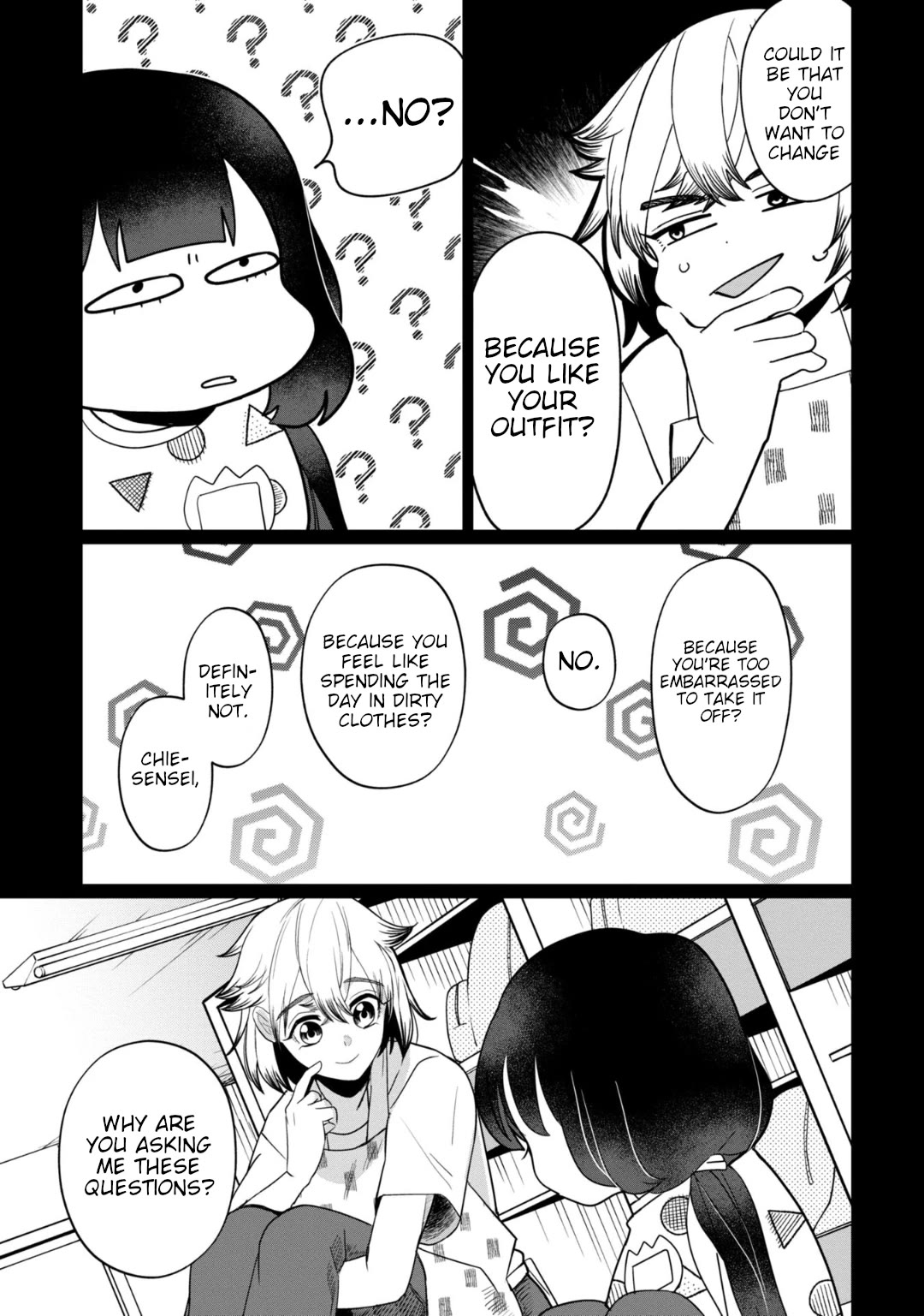 Kaya-chan isn't scary chapter 35 page 13