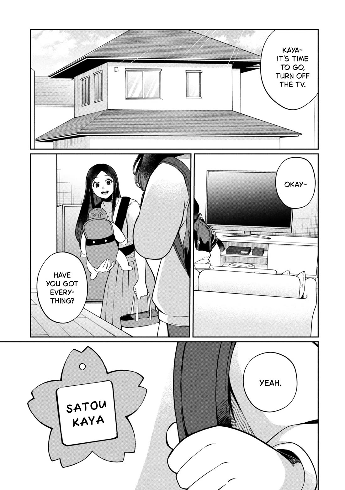 Kaya-chan isn't scary chapter 47 page 1