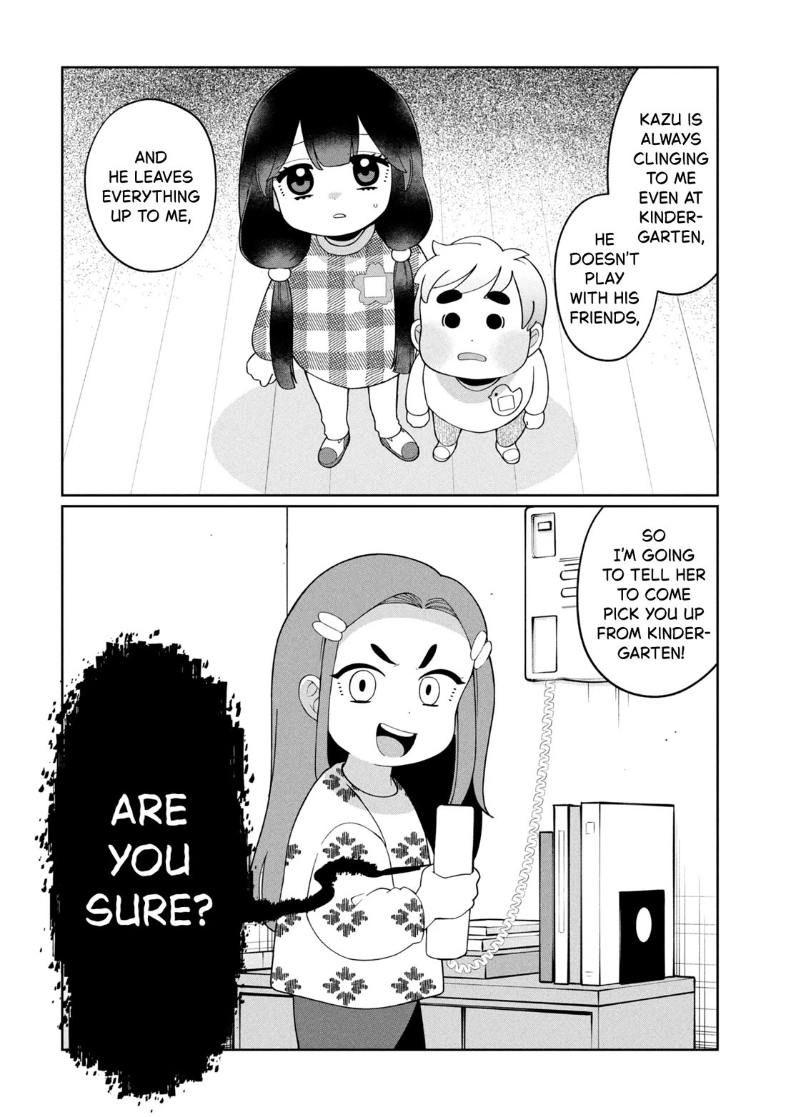 Kaya-chan isn't scary chapter 48 page 12