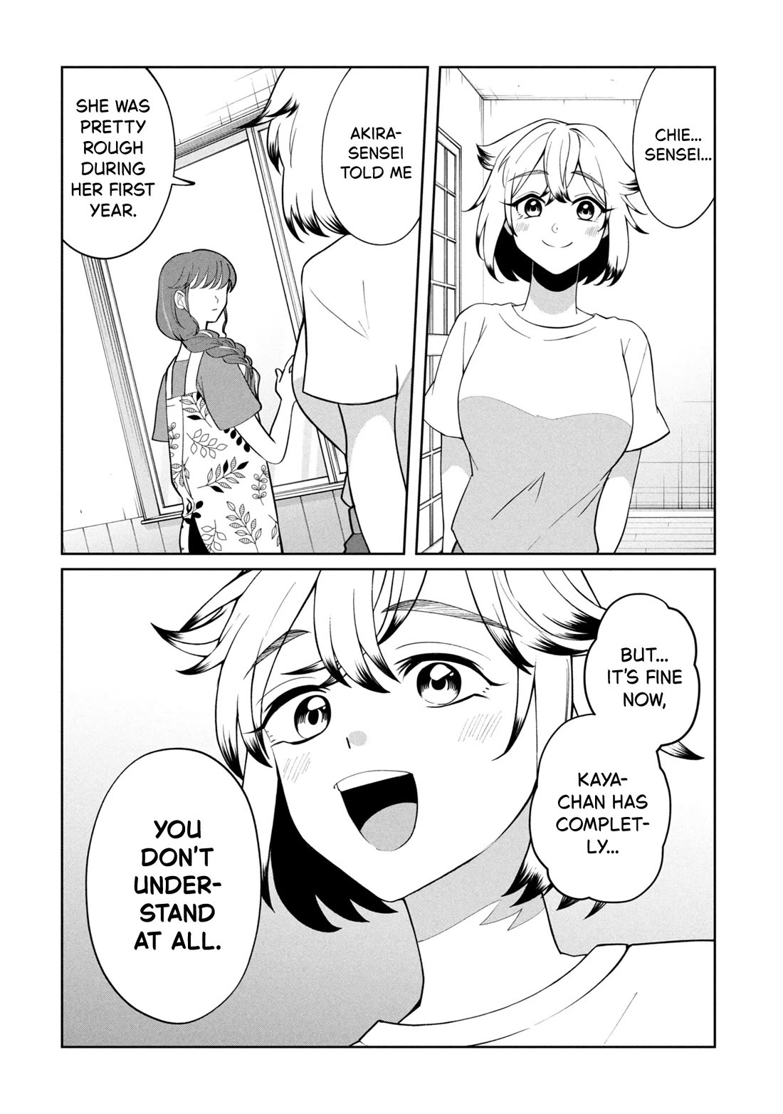 Kaya-chan isn't scary chapter 49 page 2