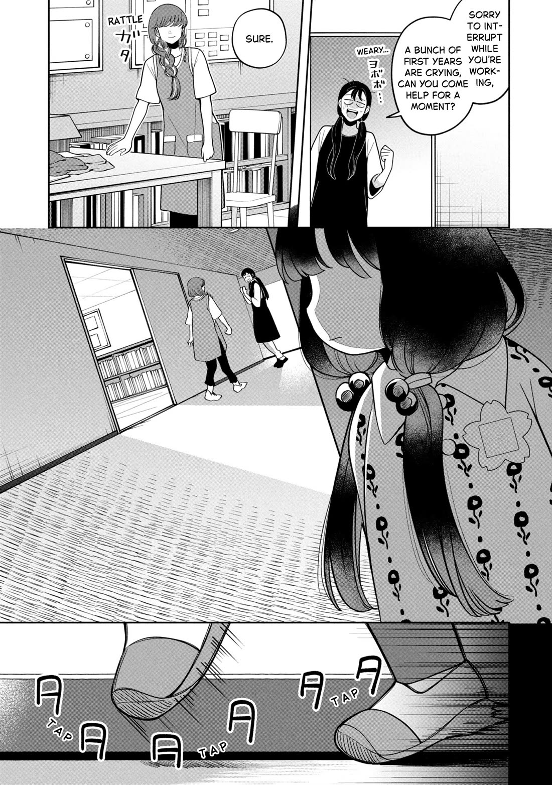 Kaya-chan isn't scary chapter 50 page 9