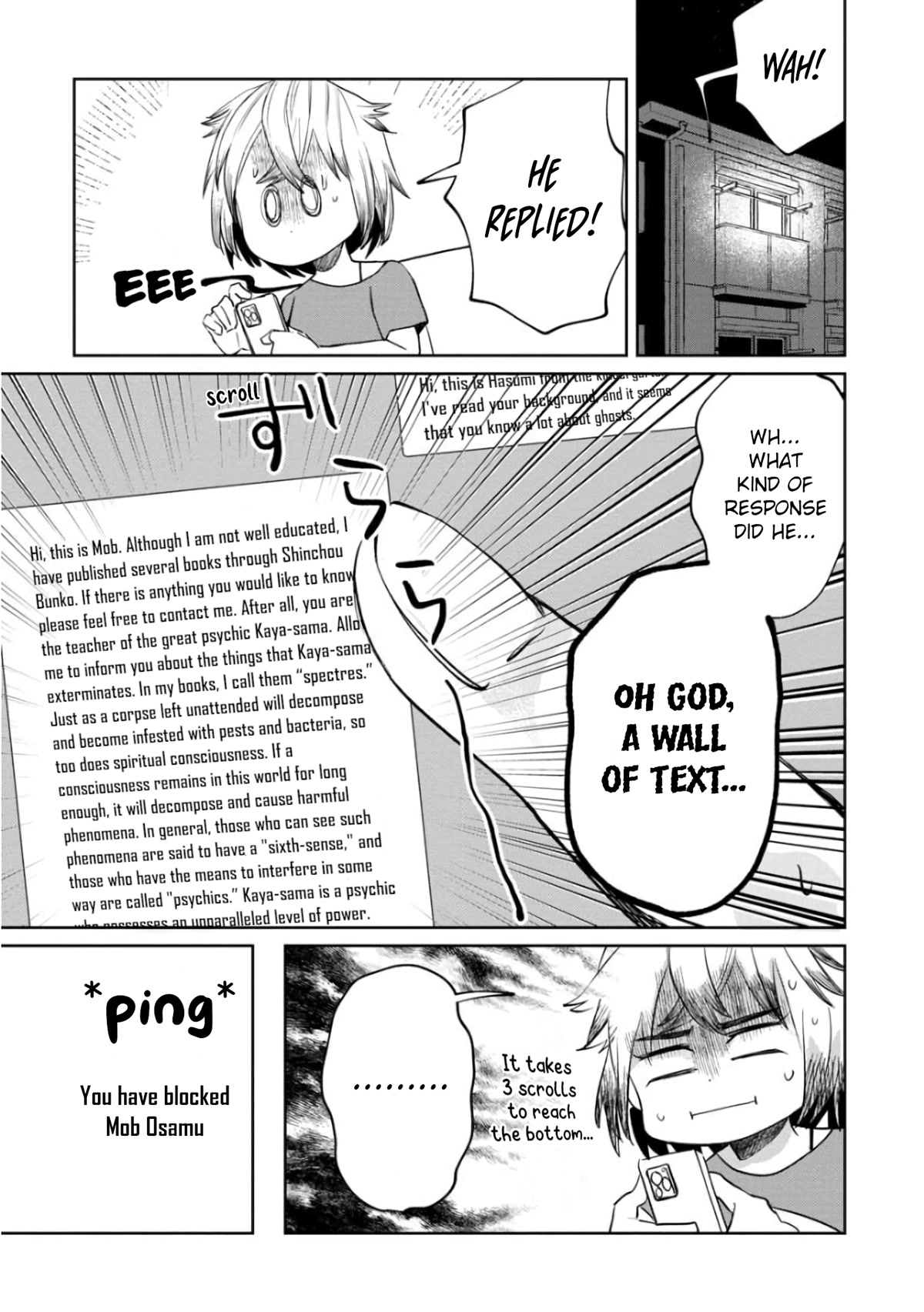 Kaya-chan isn't scary chapter 7 page 22