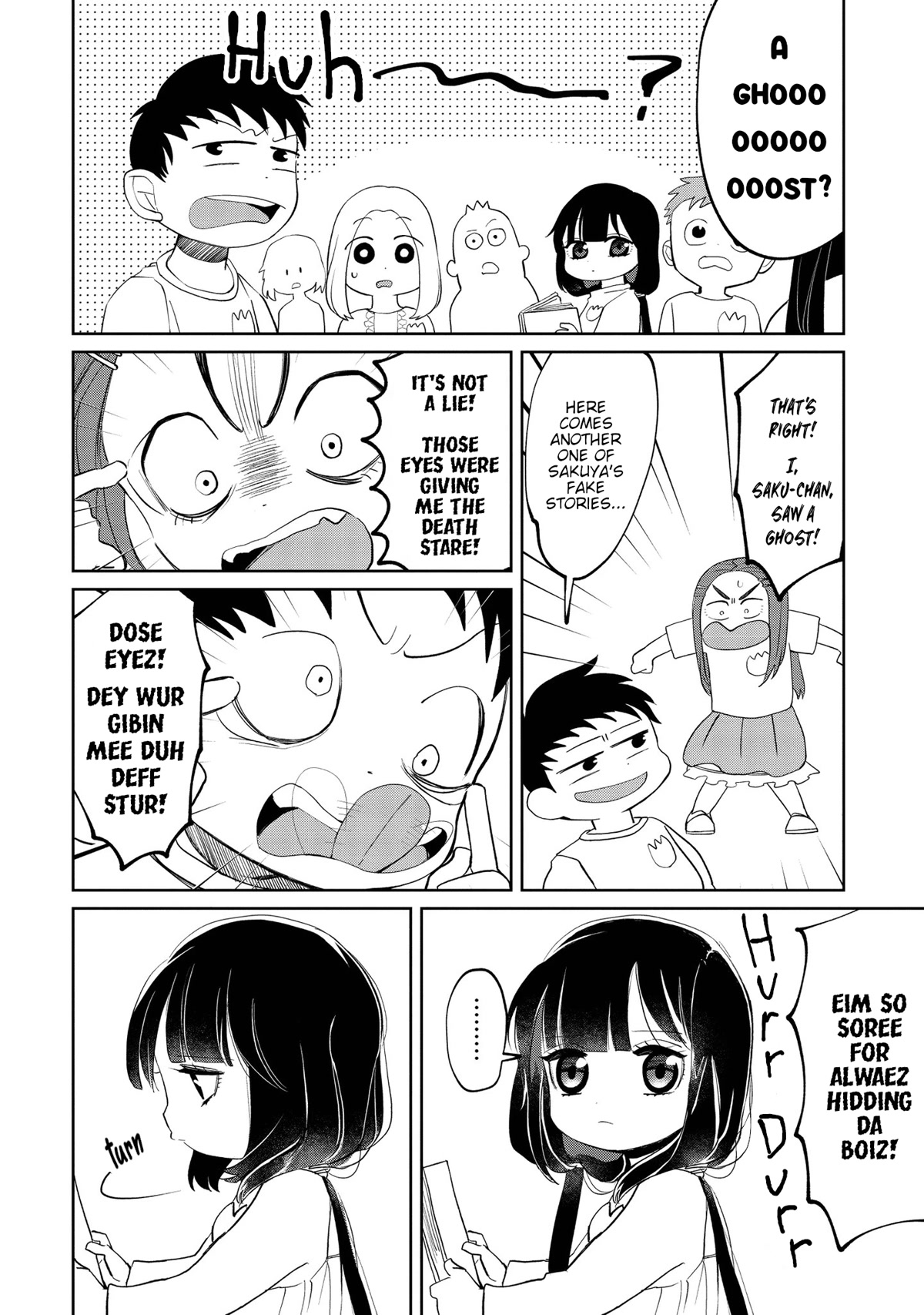 Kaya-chan isn't scary chapter 8 page 4