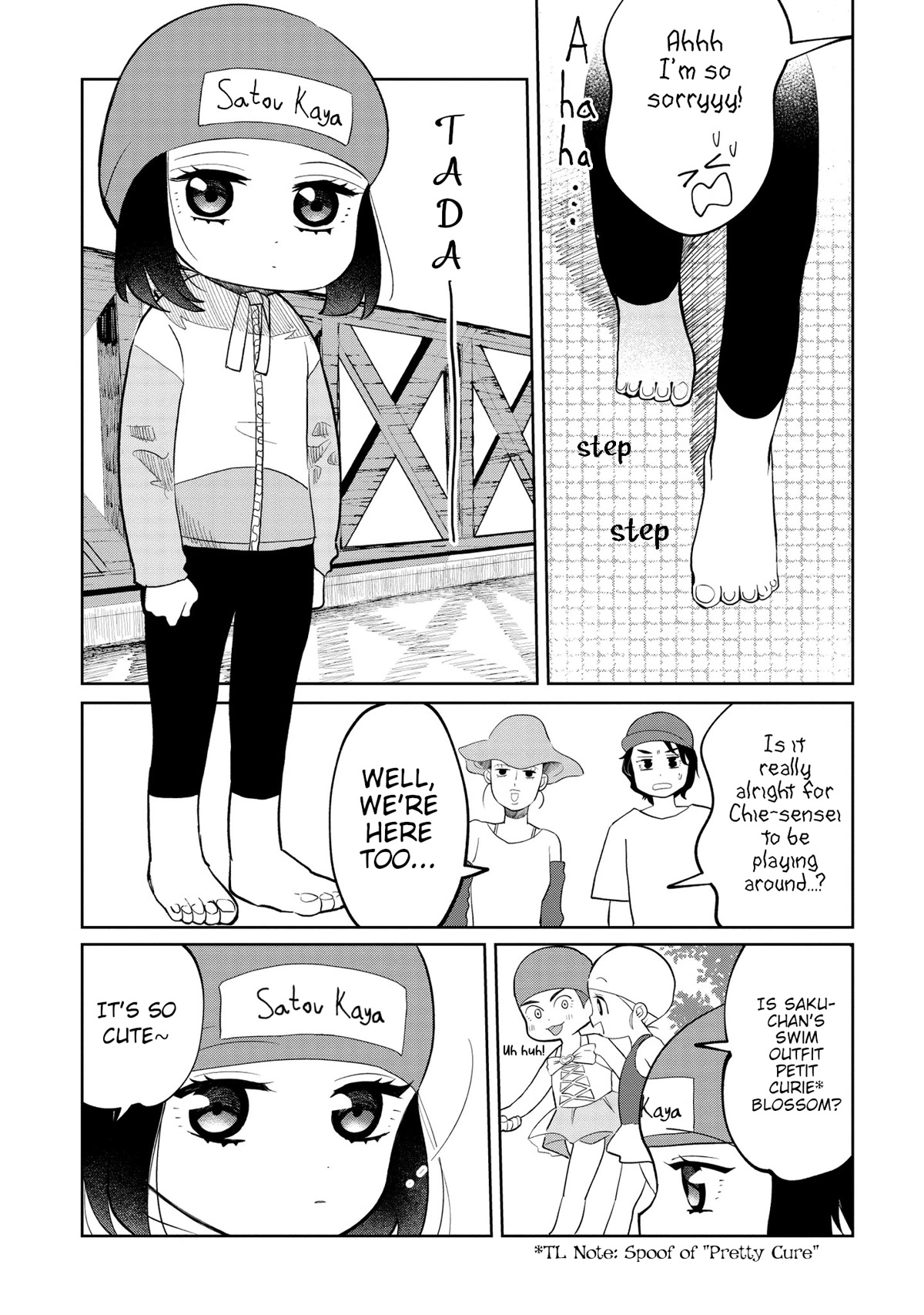 Kaya-chan isn't scary chapter 9 page 7