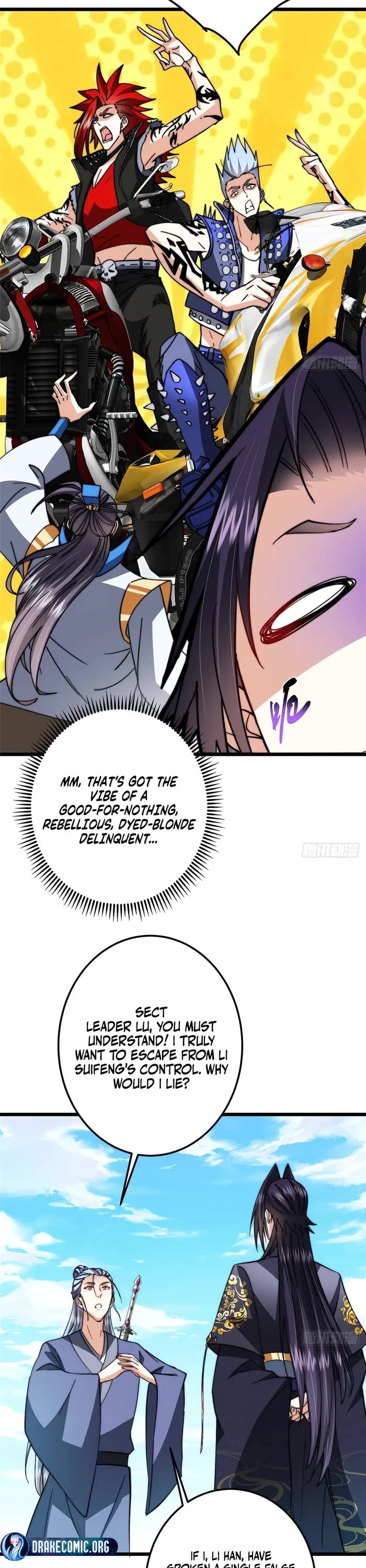 Keep A Low Profile, Sect Leader chapter 553 page 7