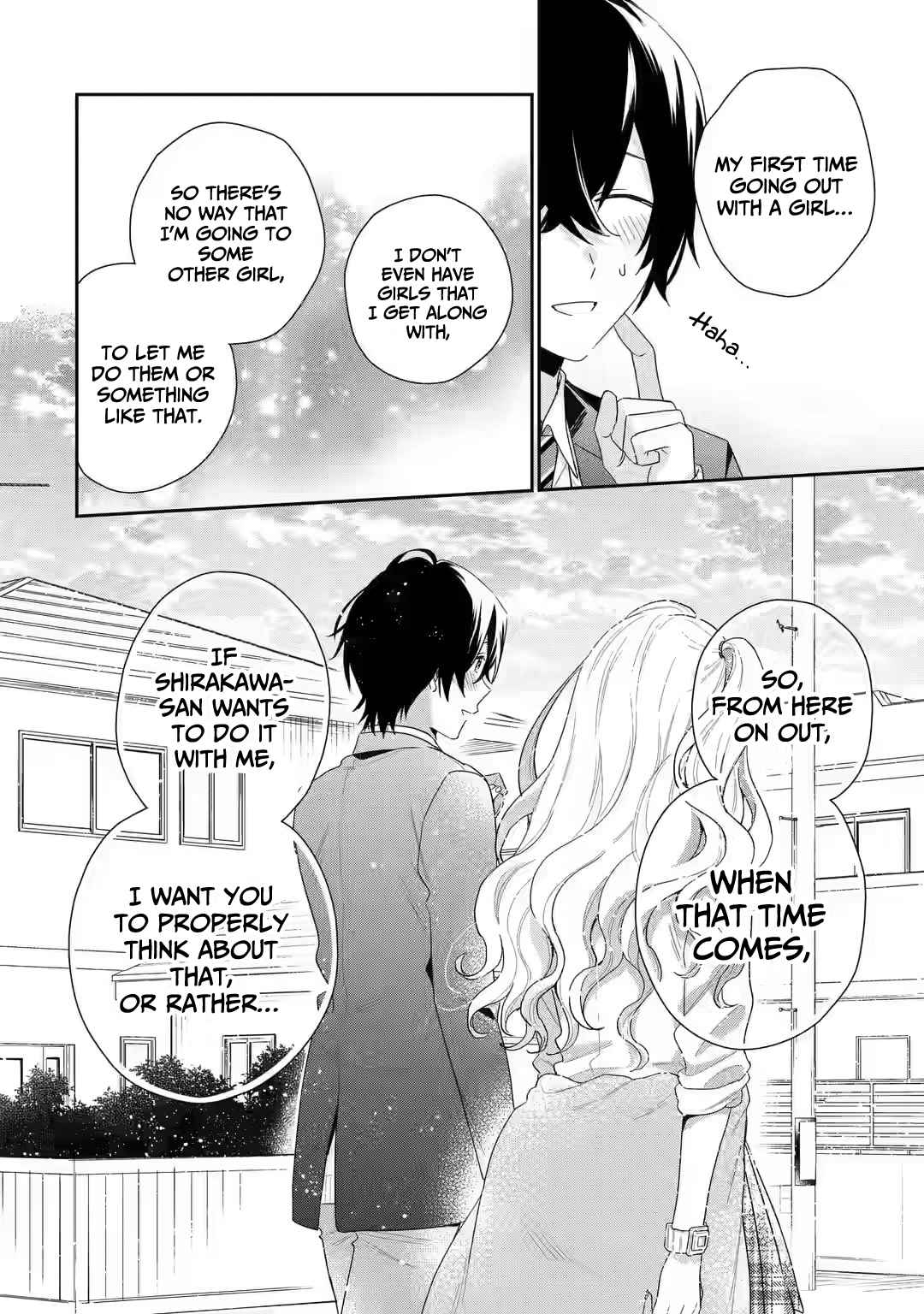 Keiken Zumi na Kimi to, Keiken Zero na Ore ga, Otsukiai Suru Hanashi chapter 1.4 page 13
