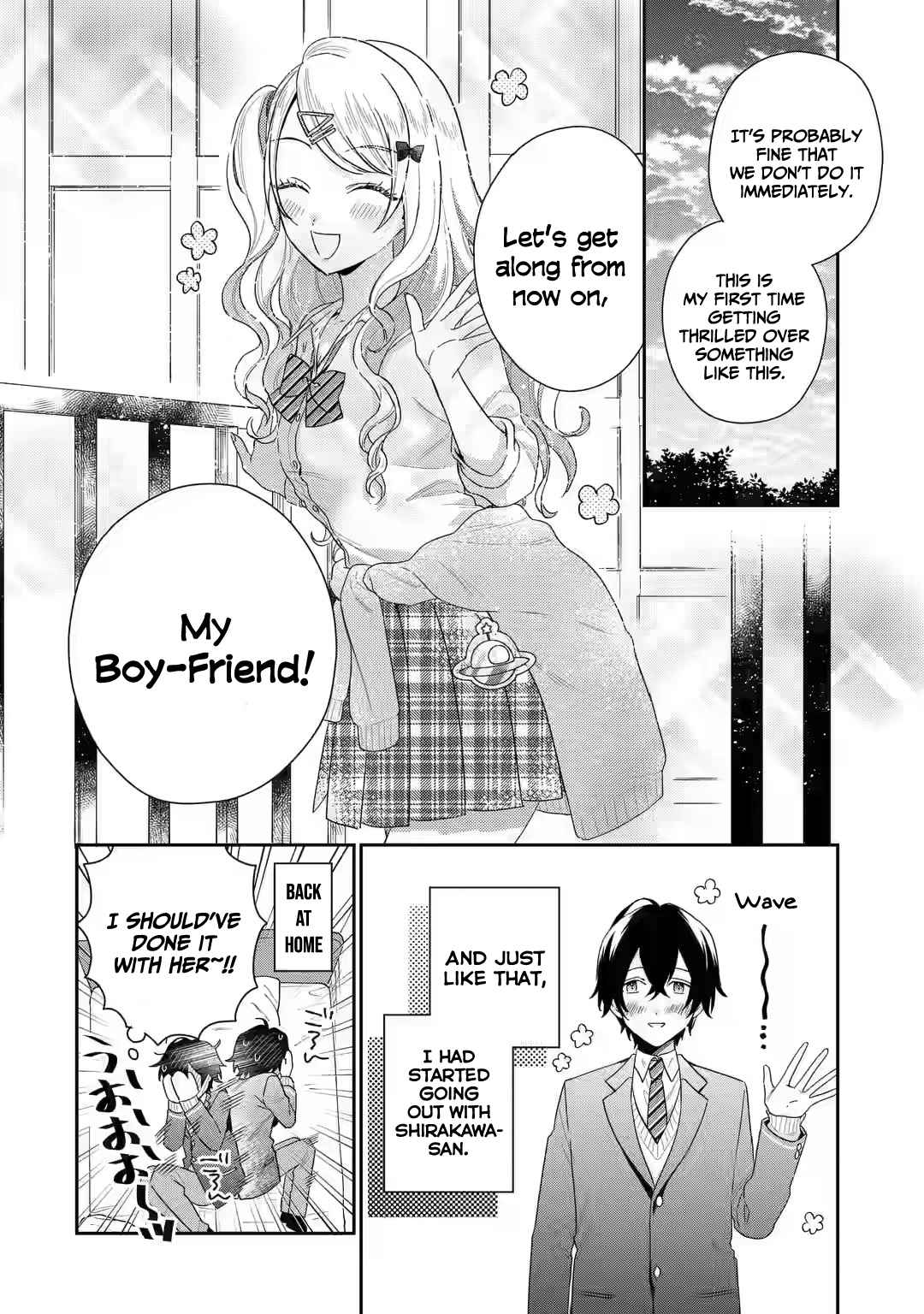 Keiken Zumi na Kimi to, Keiken Zero na Ore ga, Otsukiai Suru Hanashi chapter 1.4 page 18