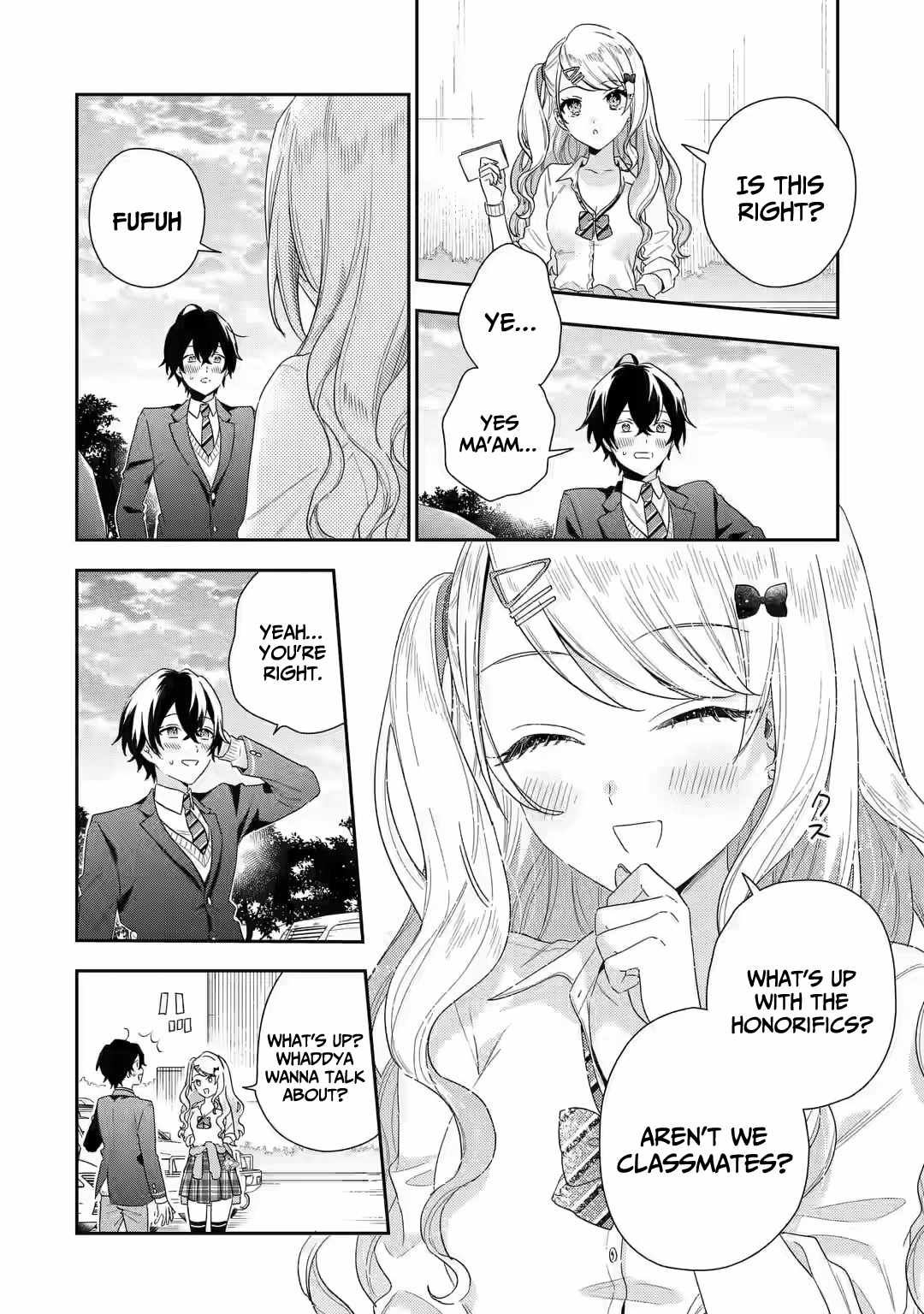 Keiken Zumi na Kimi to, Keiken Zero na Ore ga, Otsukiai Suru Hanashi chapter 1 page 2