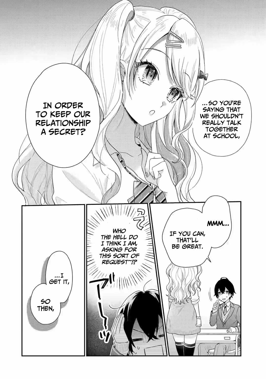 Keiken Zumi na Kimi to, Keiken Zero na Ore ga, Otsukiai Suru Hanashi chapter 2.2 page 2