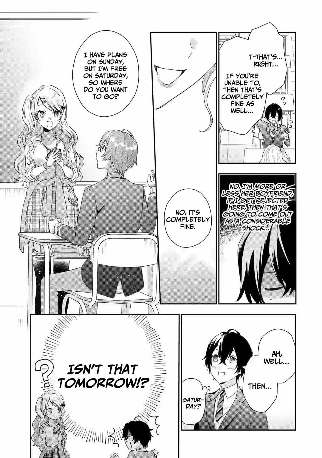 Keiken Zumi na Kimi to, Keiken Zero na Ore ga, Otsukiai Suru Hanashi chapter 2.2 page 5