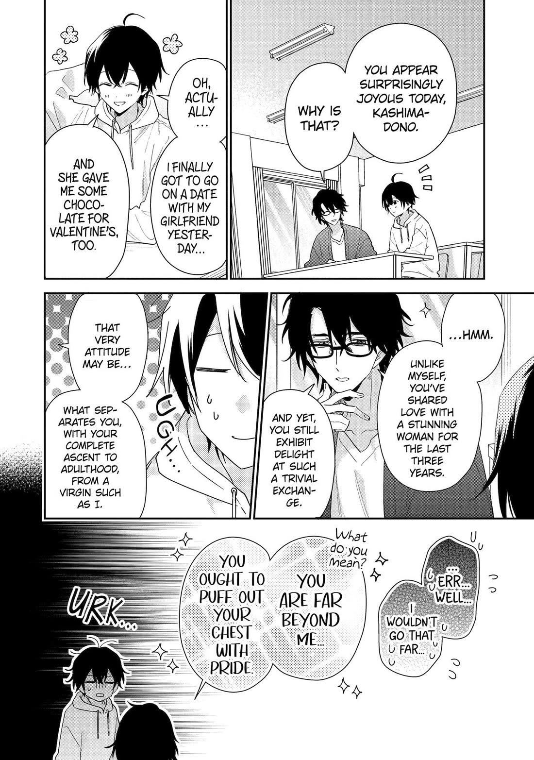 Keiken Zumi na Kimi to, Keiken Zero na Ore ga, Otsukiai Suru Hanashi chapter 42 page 38