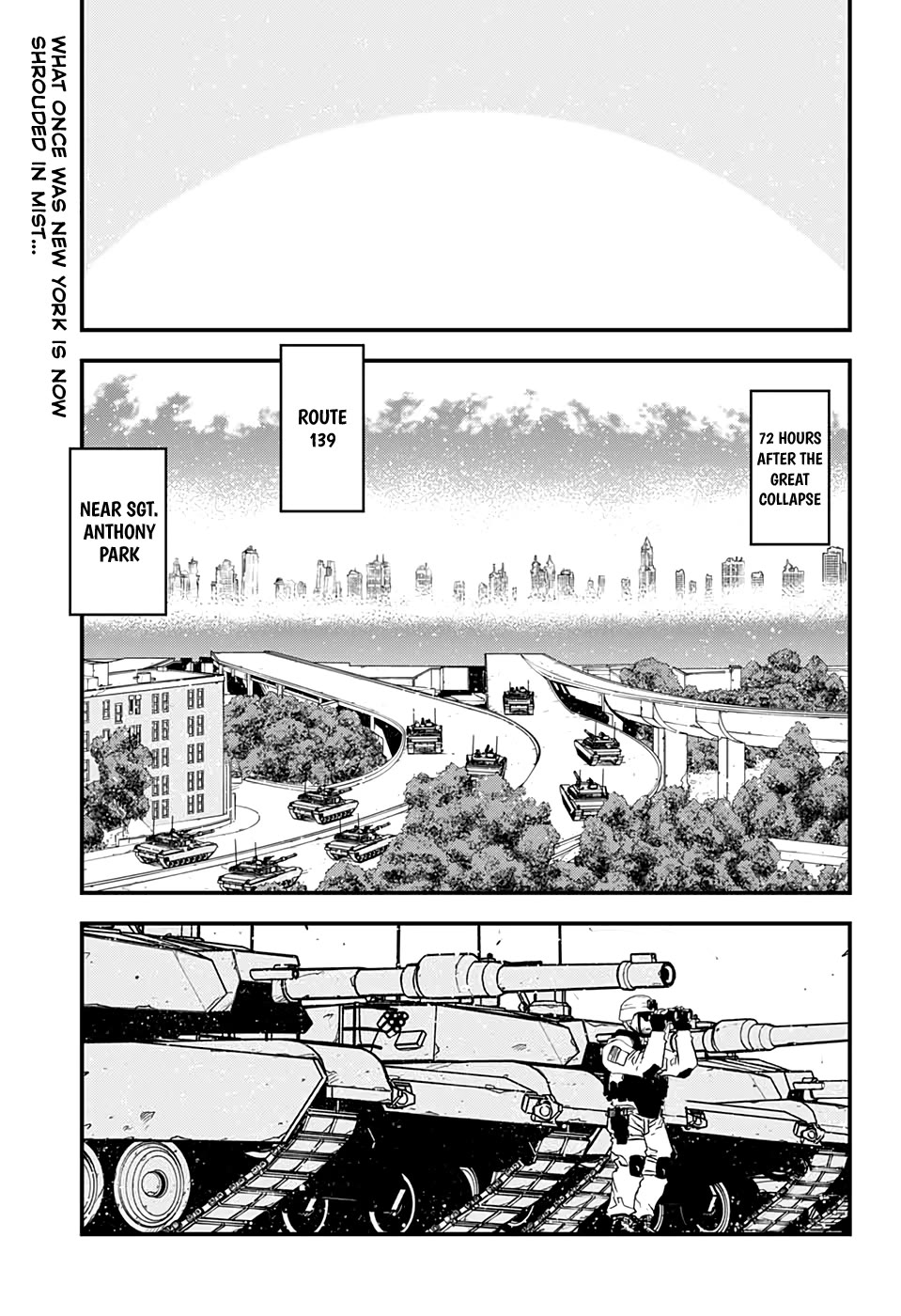 Kekkai Sensen Beat 3 Peat chapter 3 page 1