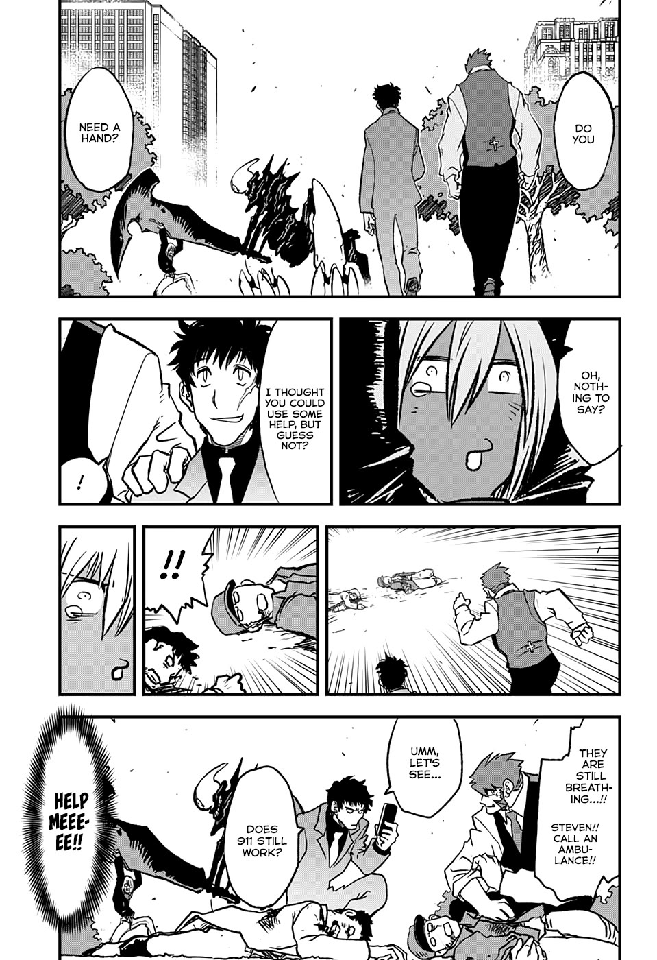 Kekkai Sensen Beat 3 Peat chapter 3 page 48