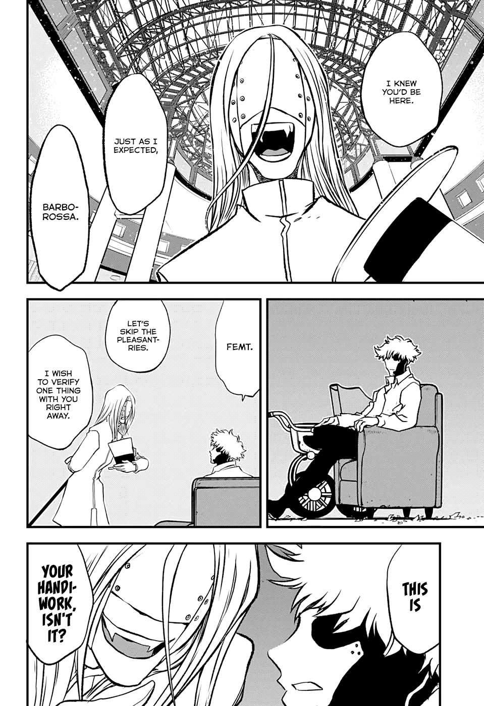 Kekkai Sensen Beat 3 Peat chapter 3 page 54