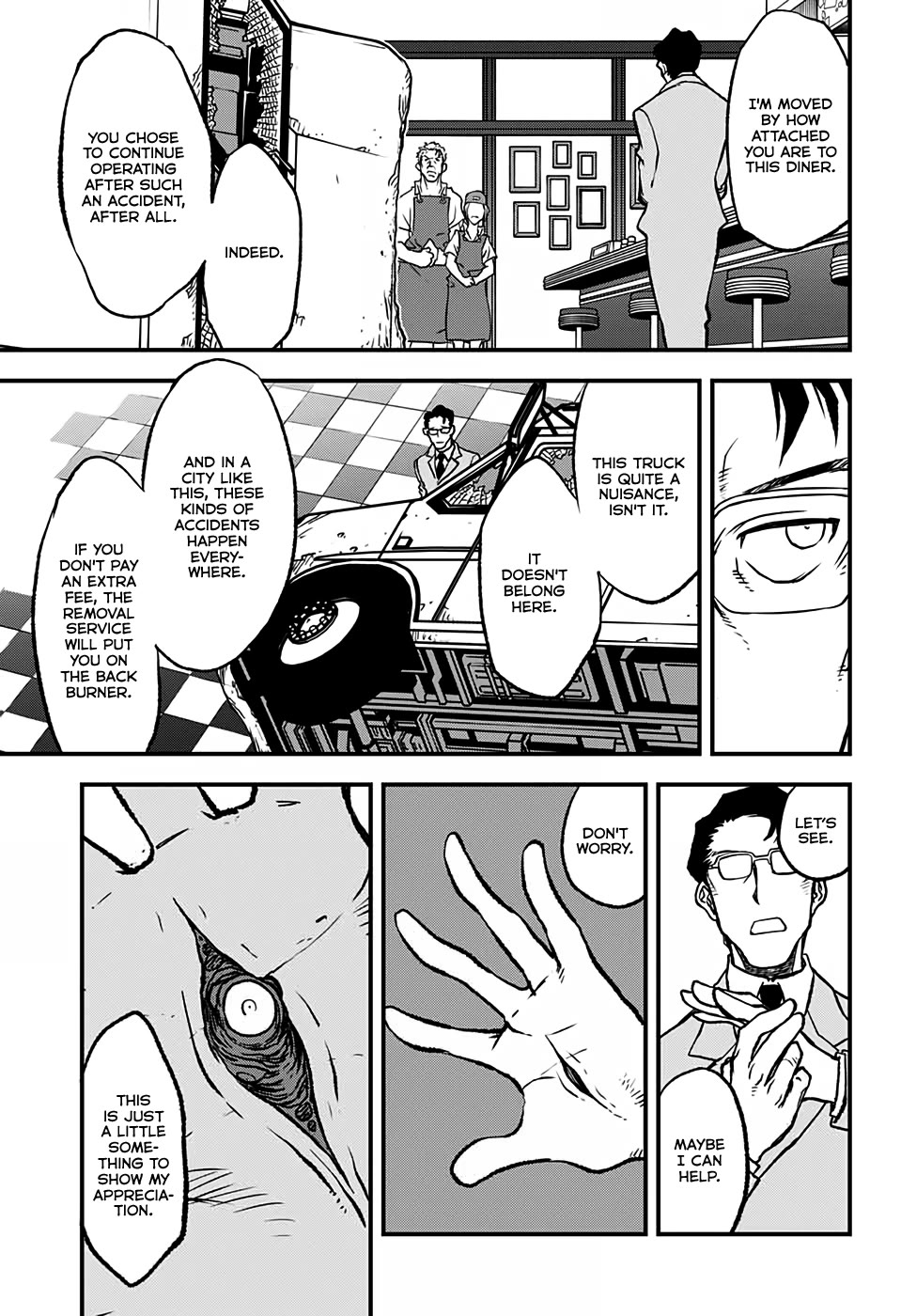 Kekkai Sensen Beat 3 Peat chapter 4 page 14