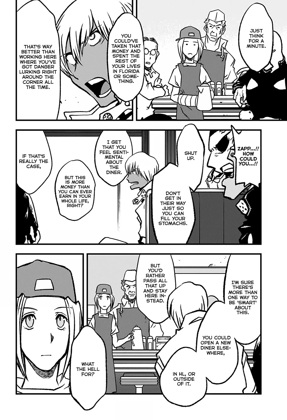 Kekkai Sensen Beat 3 Peat chapter 4 page 22