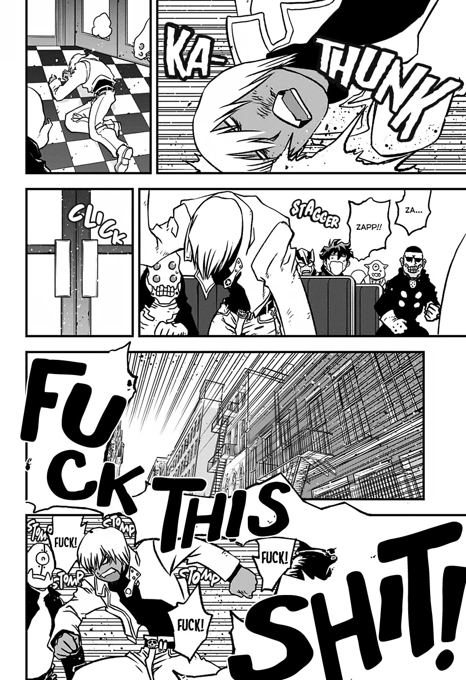 Kekkai Sensen Beat 3 Peat chapter 4 page 32