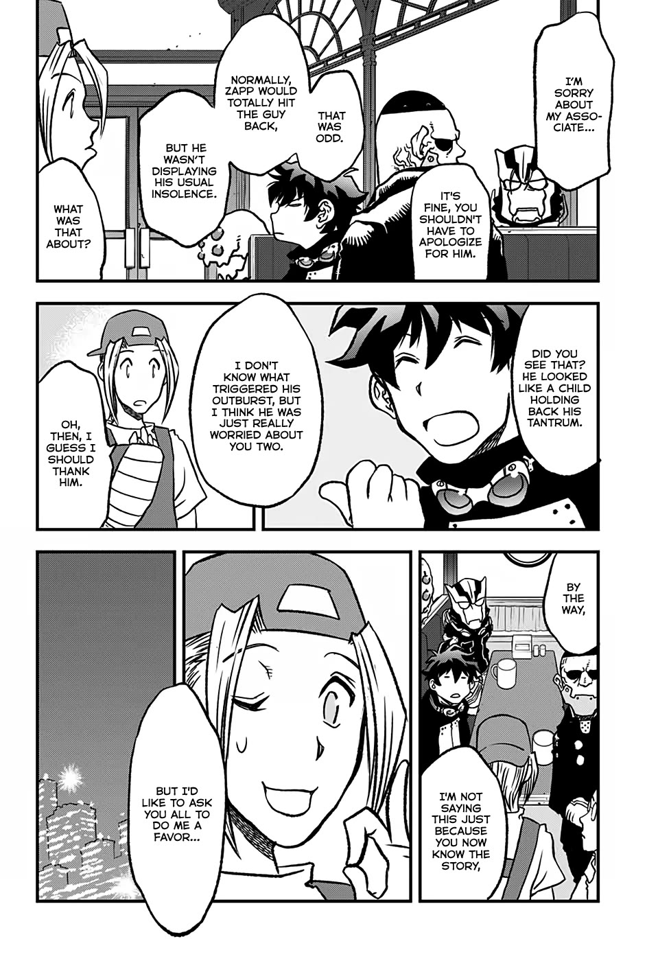 Kekkai Sensen Beat 3 Peat chapter 4 page 34